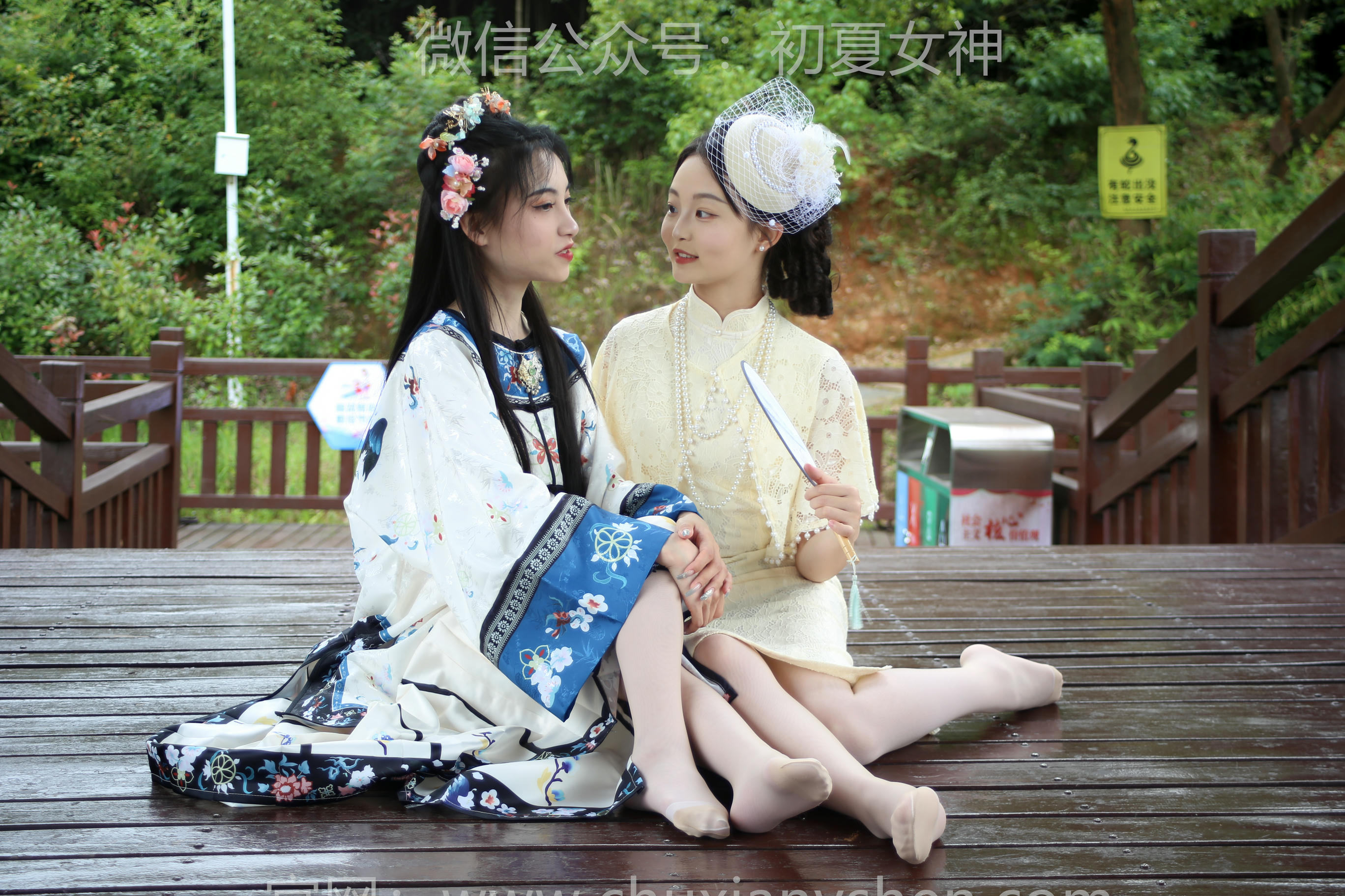 初夏女神 NO.204 柒柒、双双 留洋晚清 [120P1V-5.22GB]_第4集