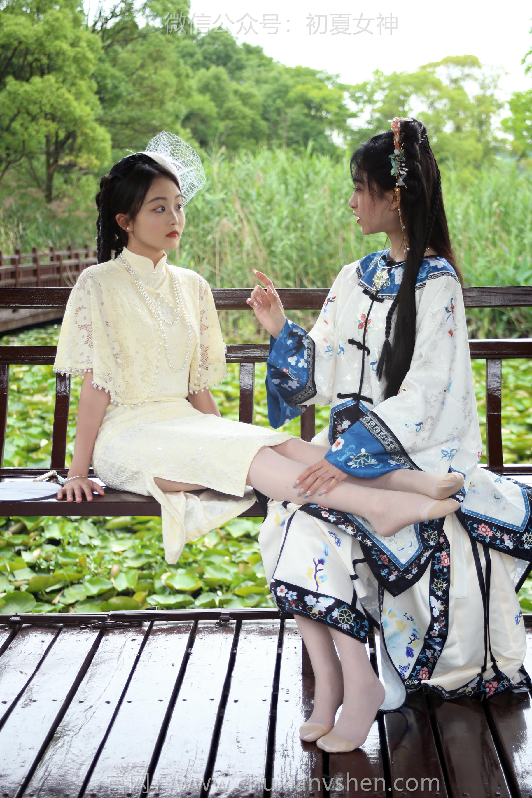 初夏女神 NO.204 柒柒、双双 留洋晚清 [120P1V-5.22GB]_第5集