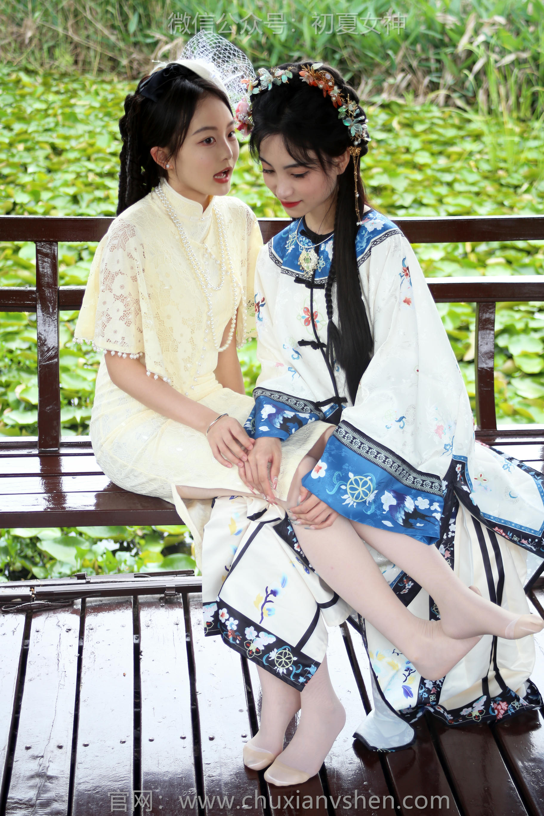 初夏女神 NO.204 柒柒、双双 留洋晚清 [120P1V-5.22GB]_第5集