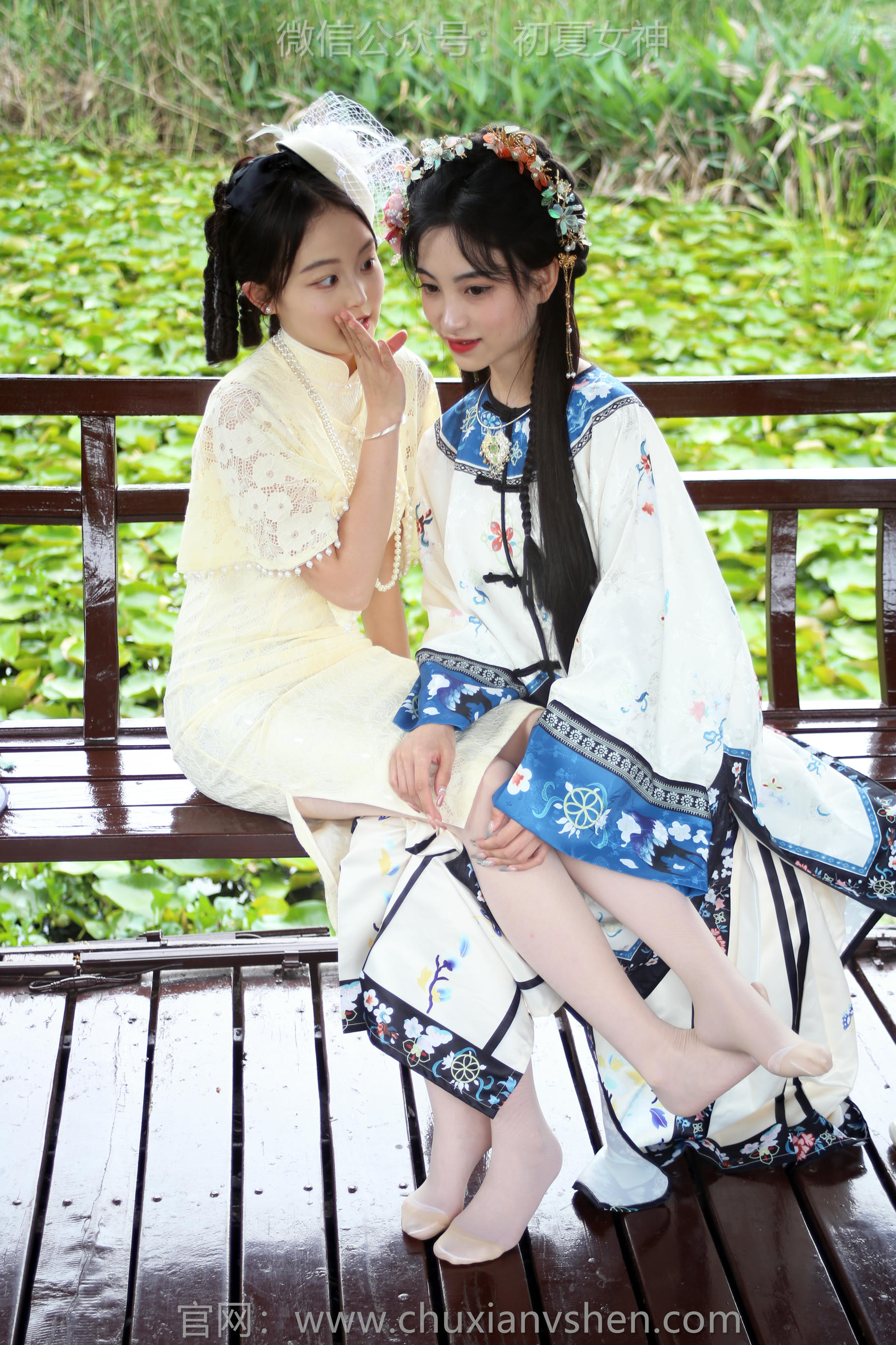 初夏女神 NO.204 柒柒、双双 留洋晚清 [120P1V-5.22GB]_第5集