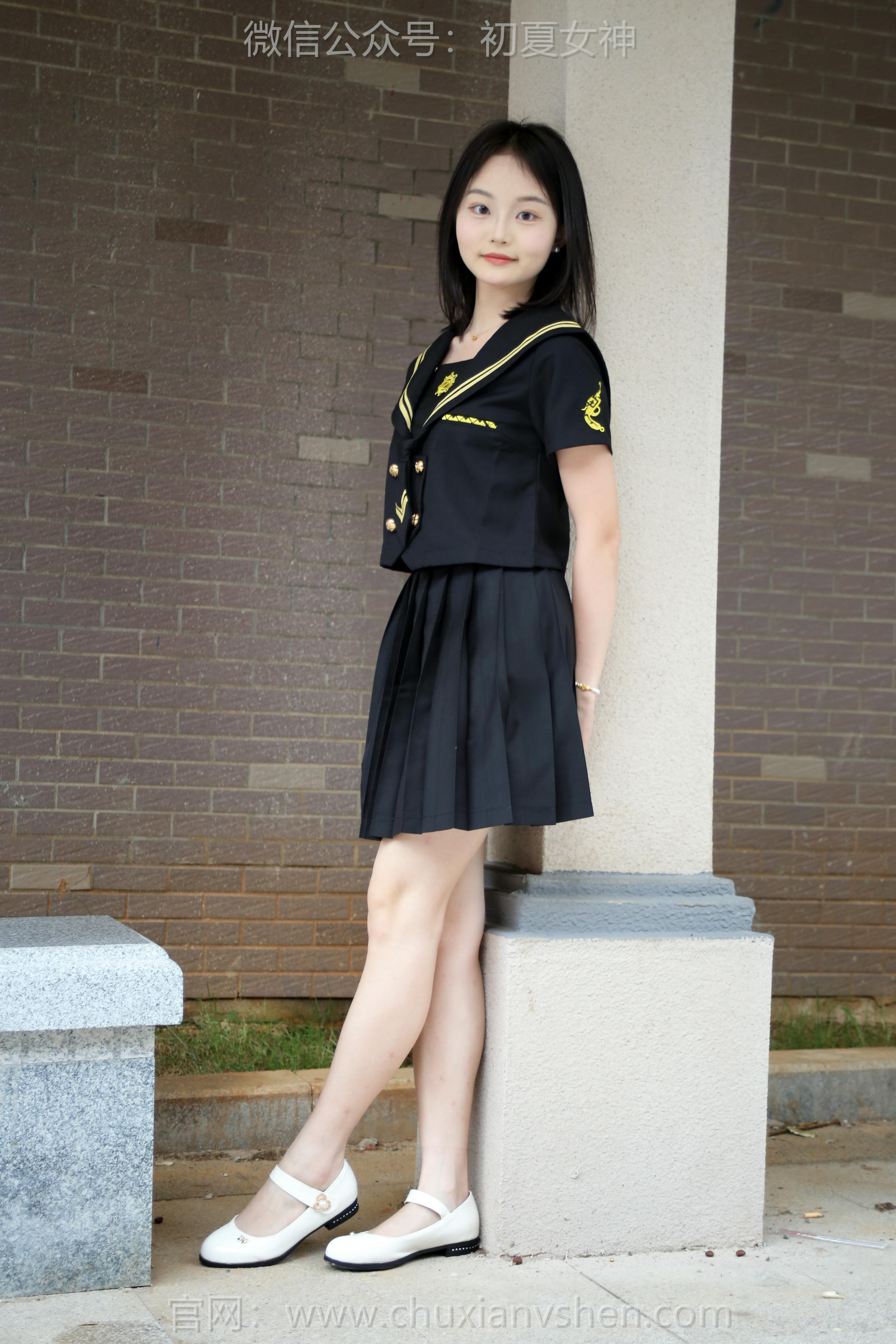 初夏女神 NO.207 双双 黑系水手服 [100P1V-3.45GB]_第2集