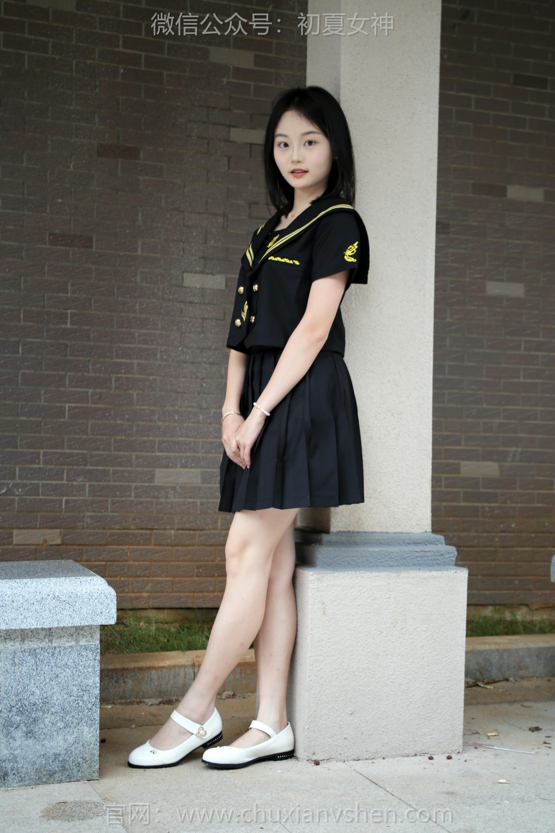 初夏女神 NO.207 双双 黑系水手服 [100P1V-3.45GB]_第2集