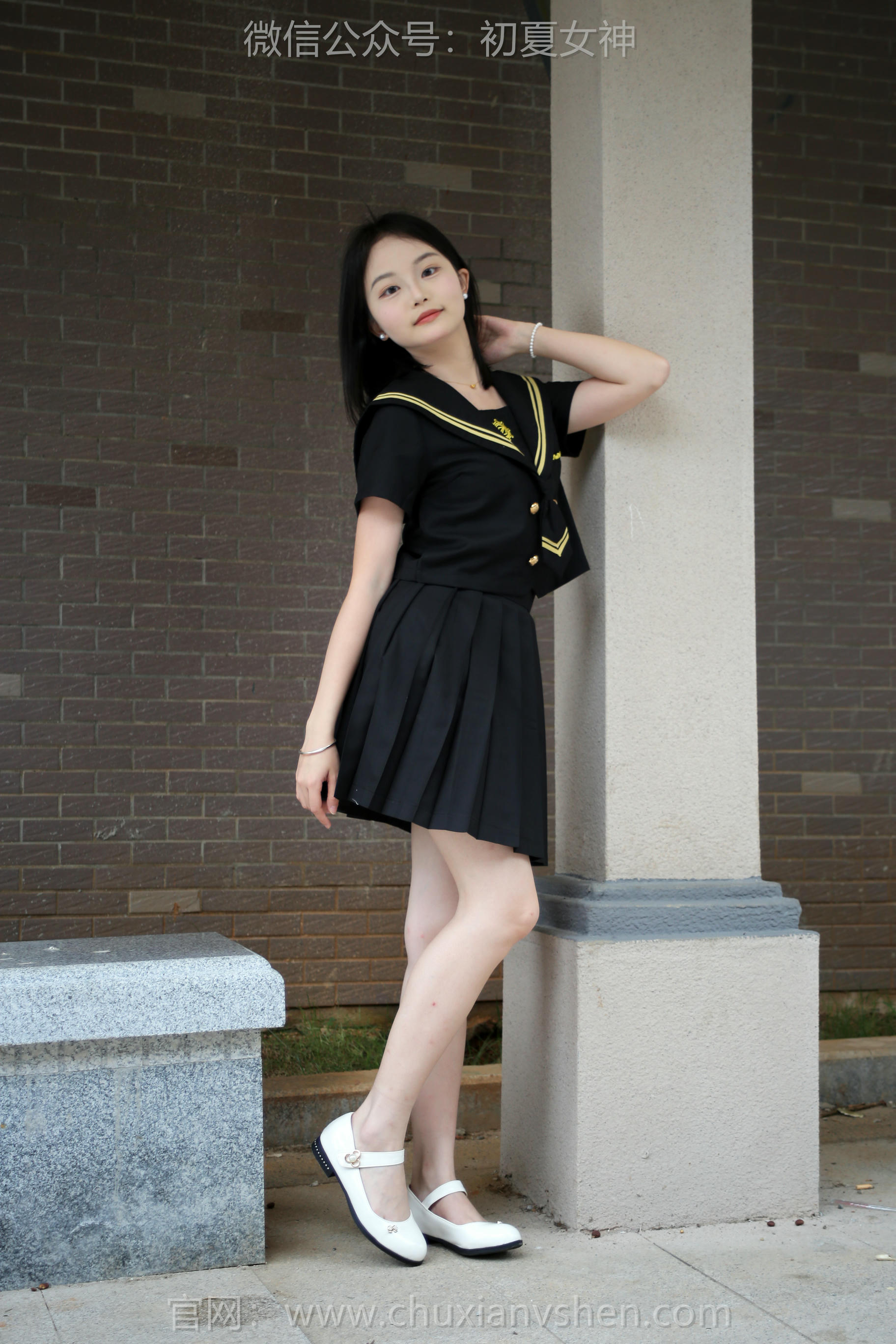 初夏女神 NO.207 双双 黑系水手服 [100P1V-3.45GB]_第2集