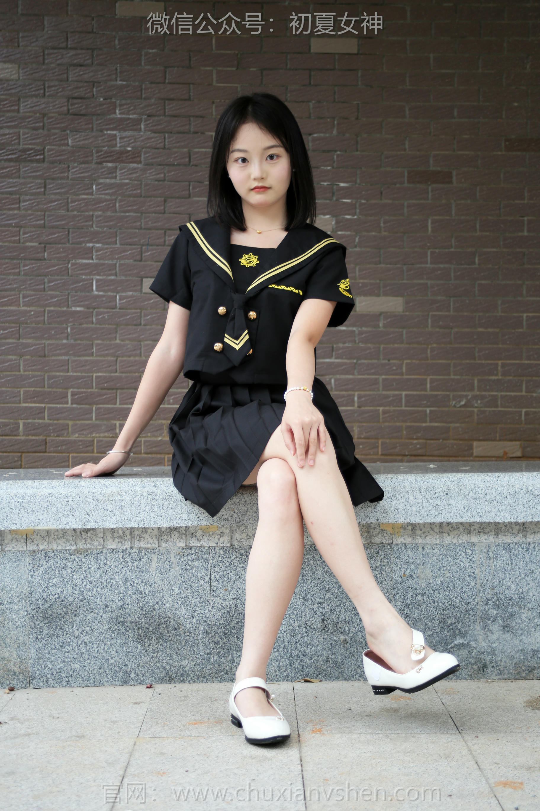 初夏女神 NO.207 双双 黑系水手服 [100P1V-3.45GB]_第2集