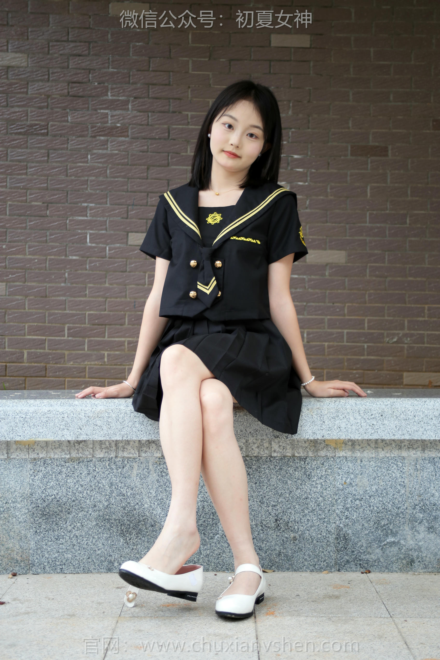 初夏女神 NO.207 双双 黑系水手服 [100P1V-3.45GB]_第2集