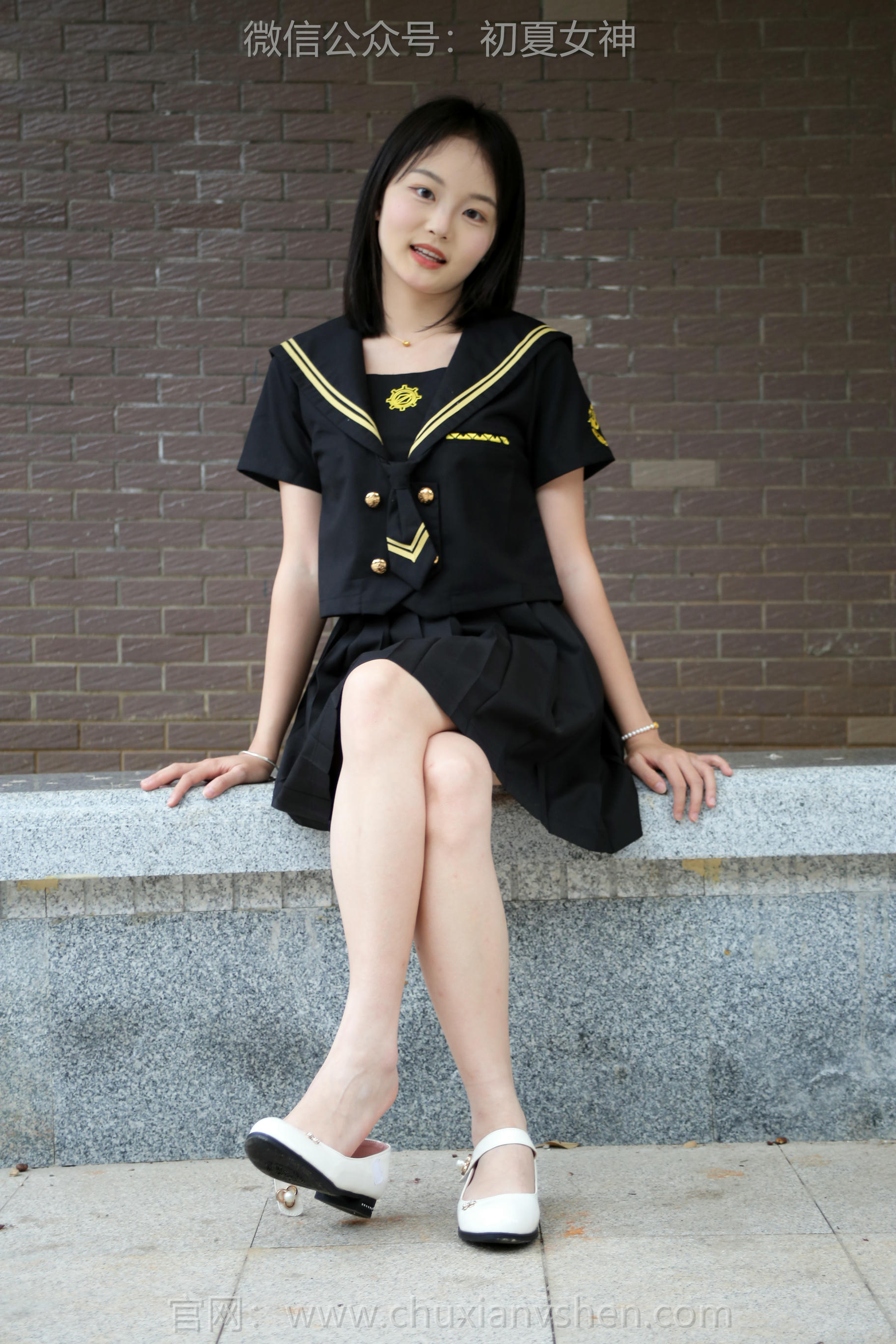 初夏女神 NO.207 双双 黑系水手服 [100P1V-3.45GB]_第2集