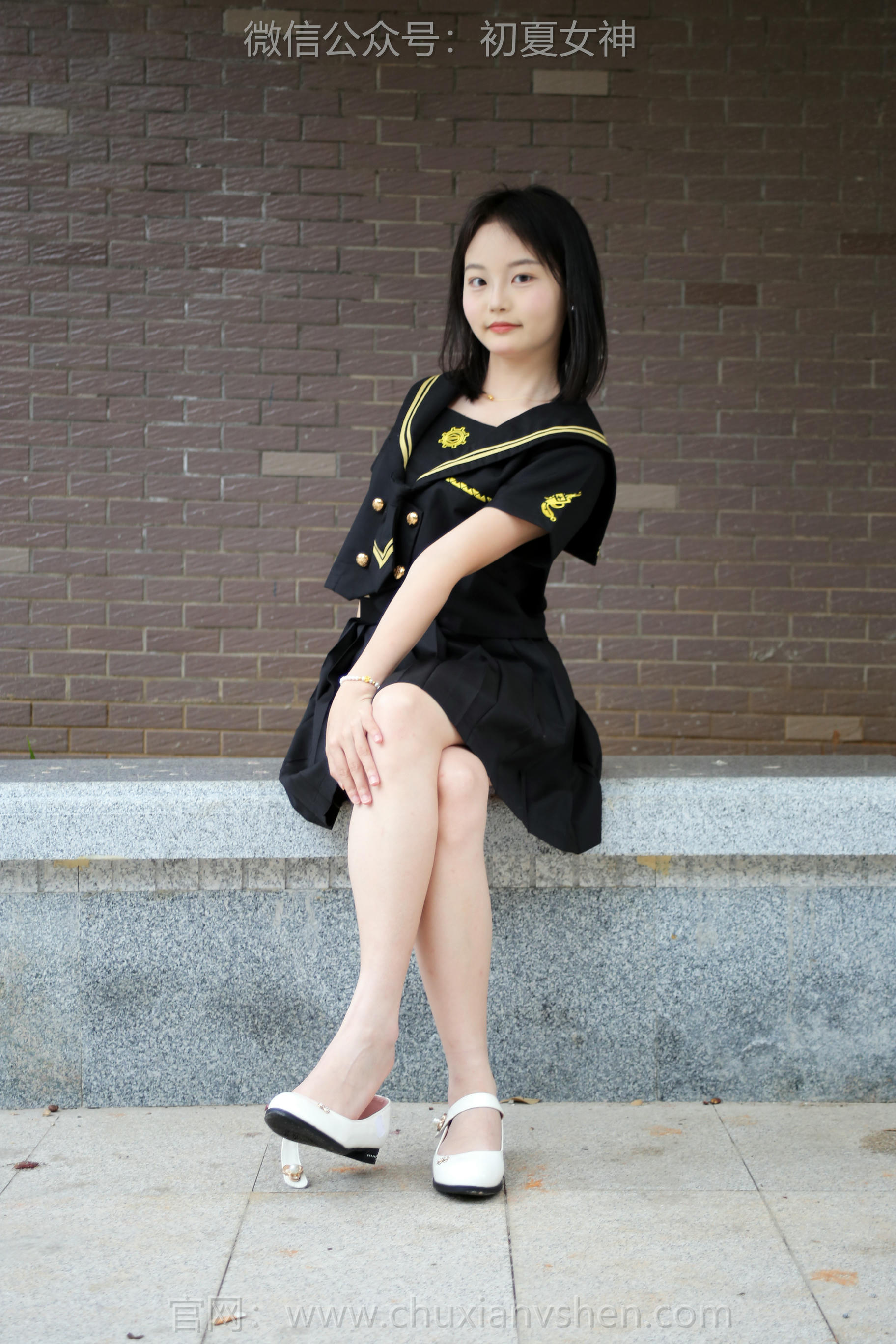 初夏女神 NO.207 双双 黑系水手服 [100P1V-3.45GB]_第2集