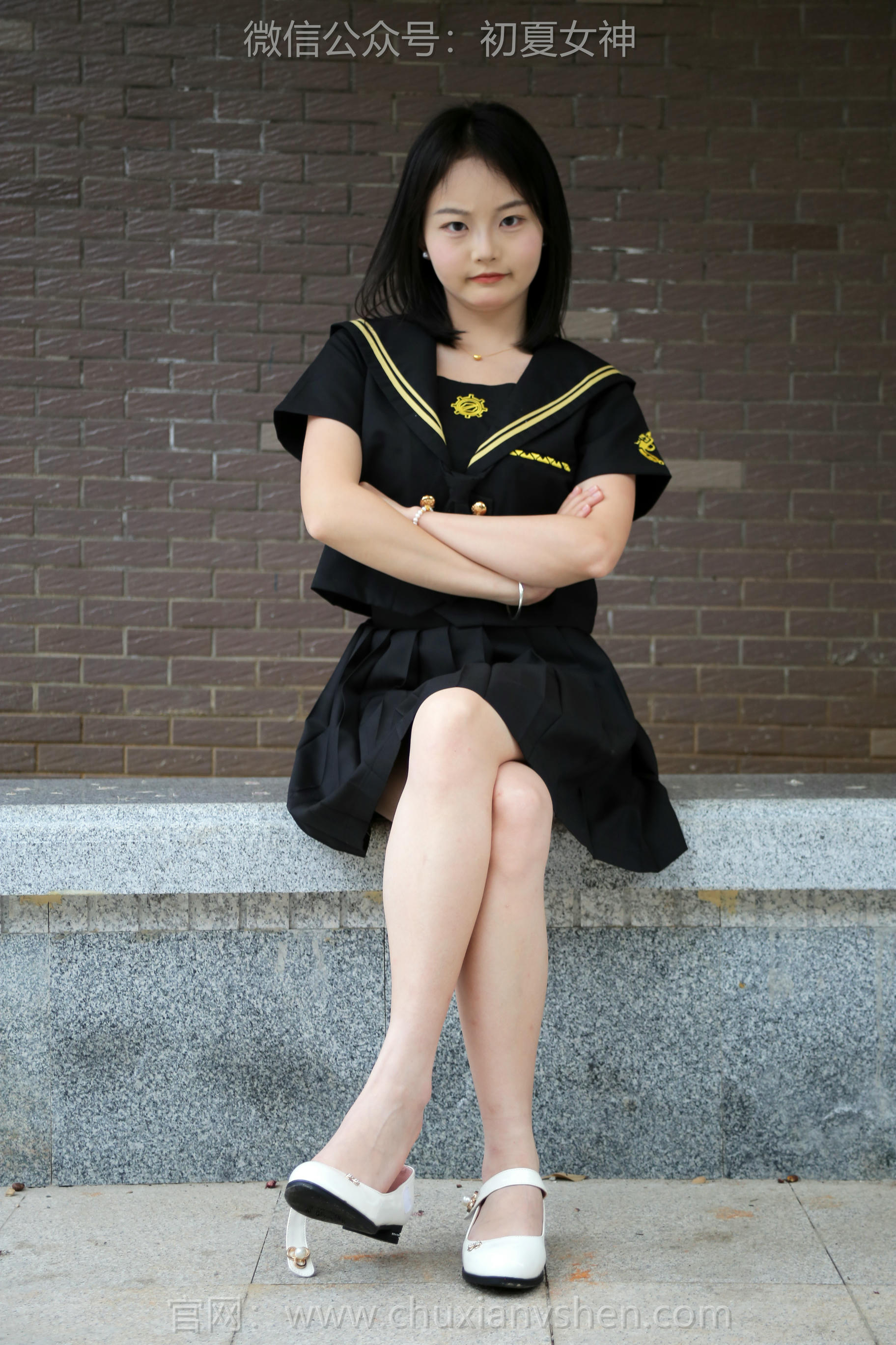 初夏女神 NO.207 双双 黑系水手服 [100P1V-3.45GB]_第2集