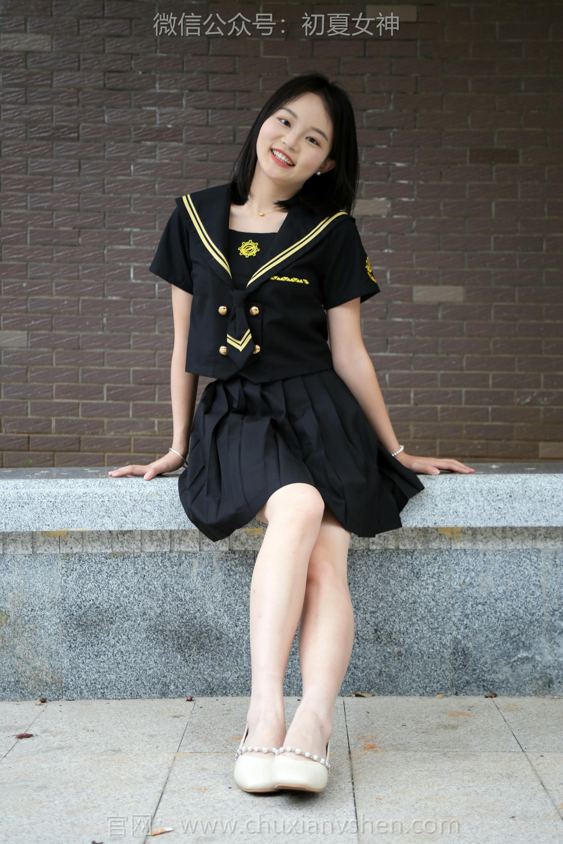 初夏女神 NO.207 双双 黑系水手服 [100P1V-3.45GB]_第2集