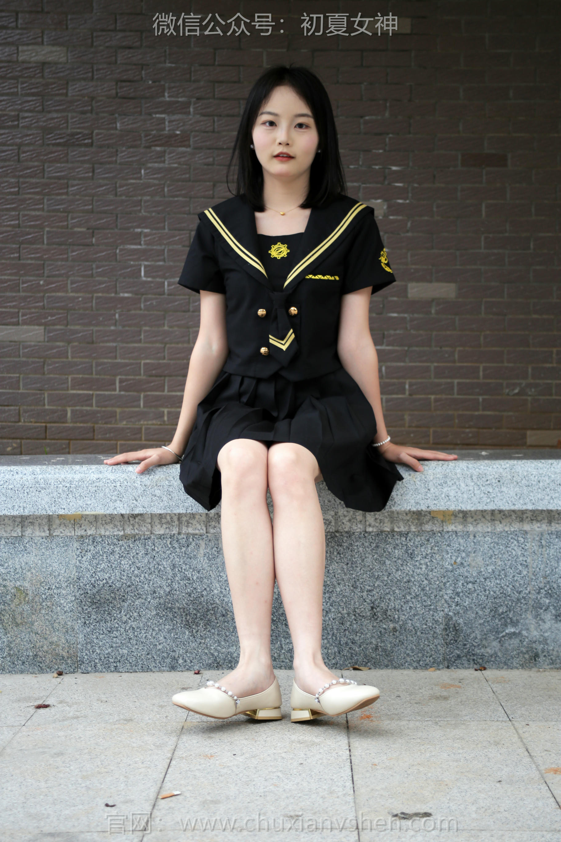 初夏女神 NO.207 双双 黑系水手服 [100P1V-3.45GB]_第3集