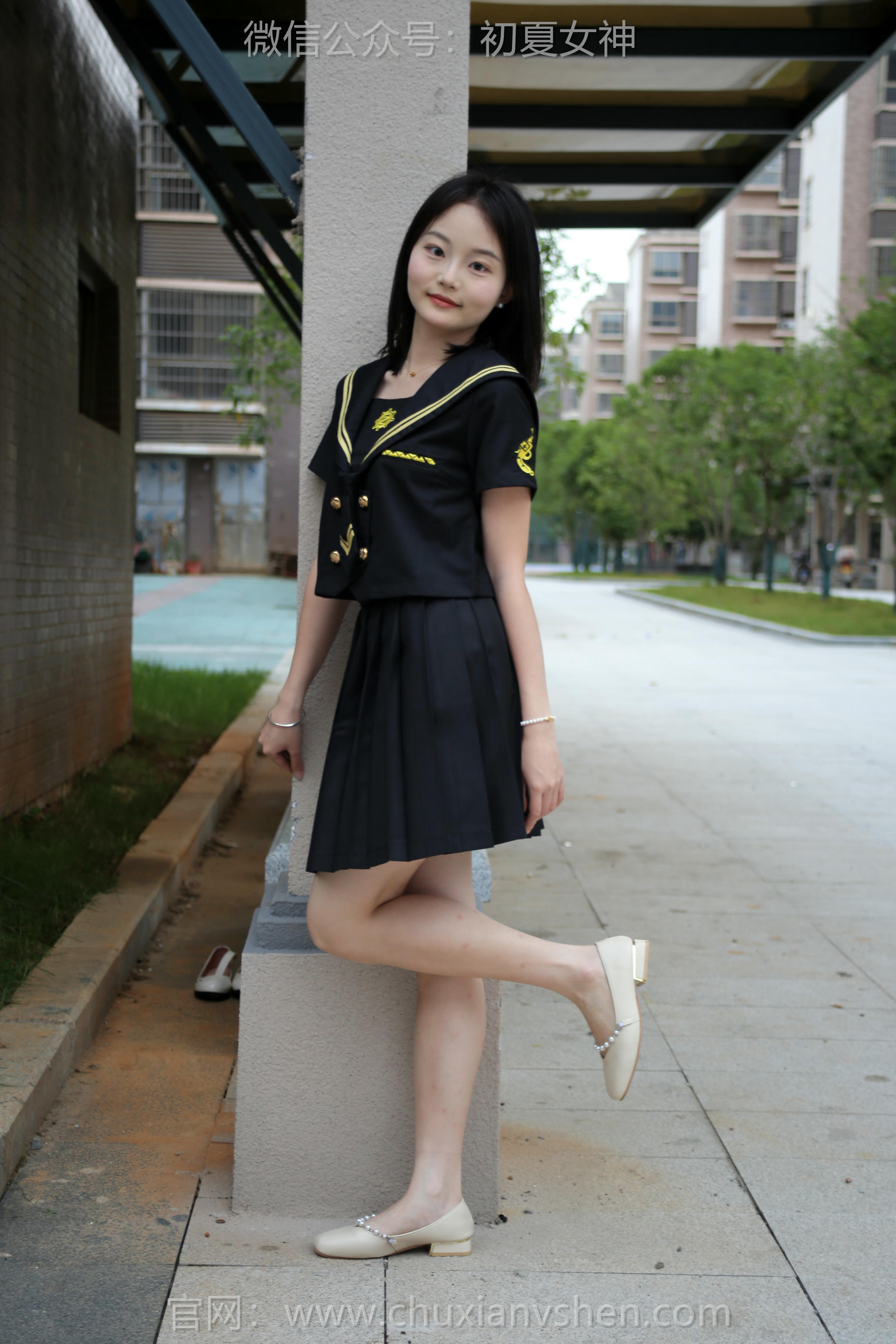 初夏女神 NO.207 双双 黑系水手服 [100P1V-3.45GB]_第3集