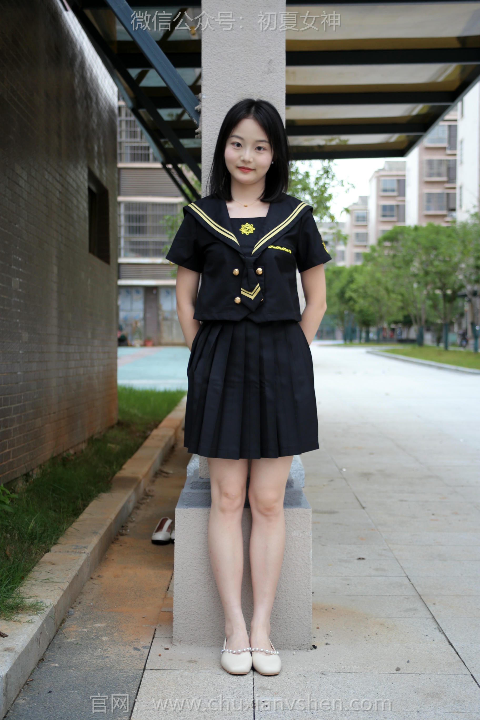 初夏女神 NO.207 双双 黑系水手服 [100P1V-3.45GB]_第3集