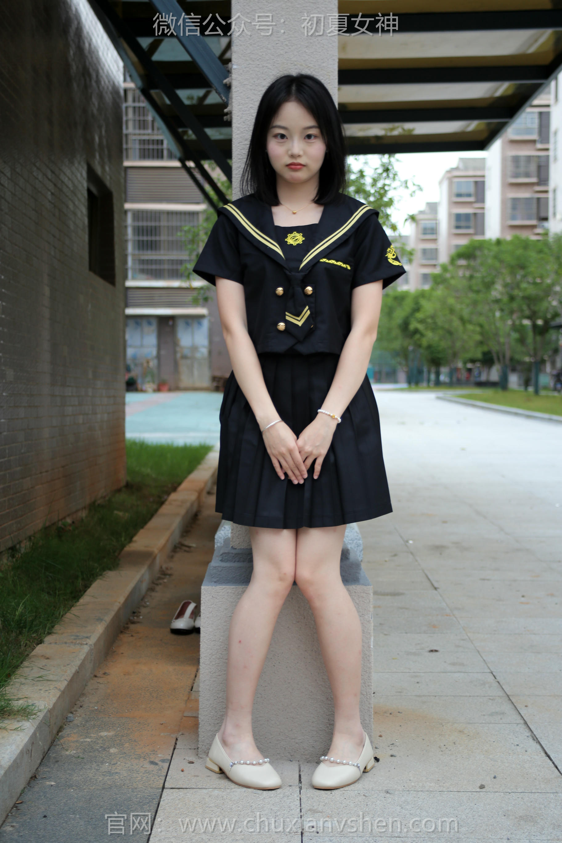 初夏女神 NO.207 双双 黑系水手服 [100P1V-3.45GB]_第3集