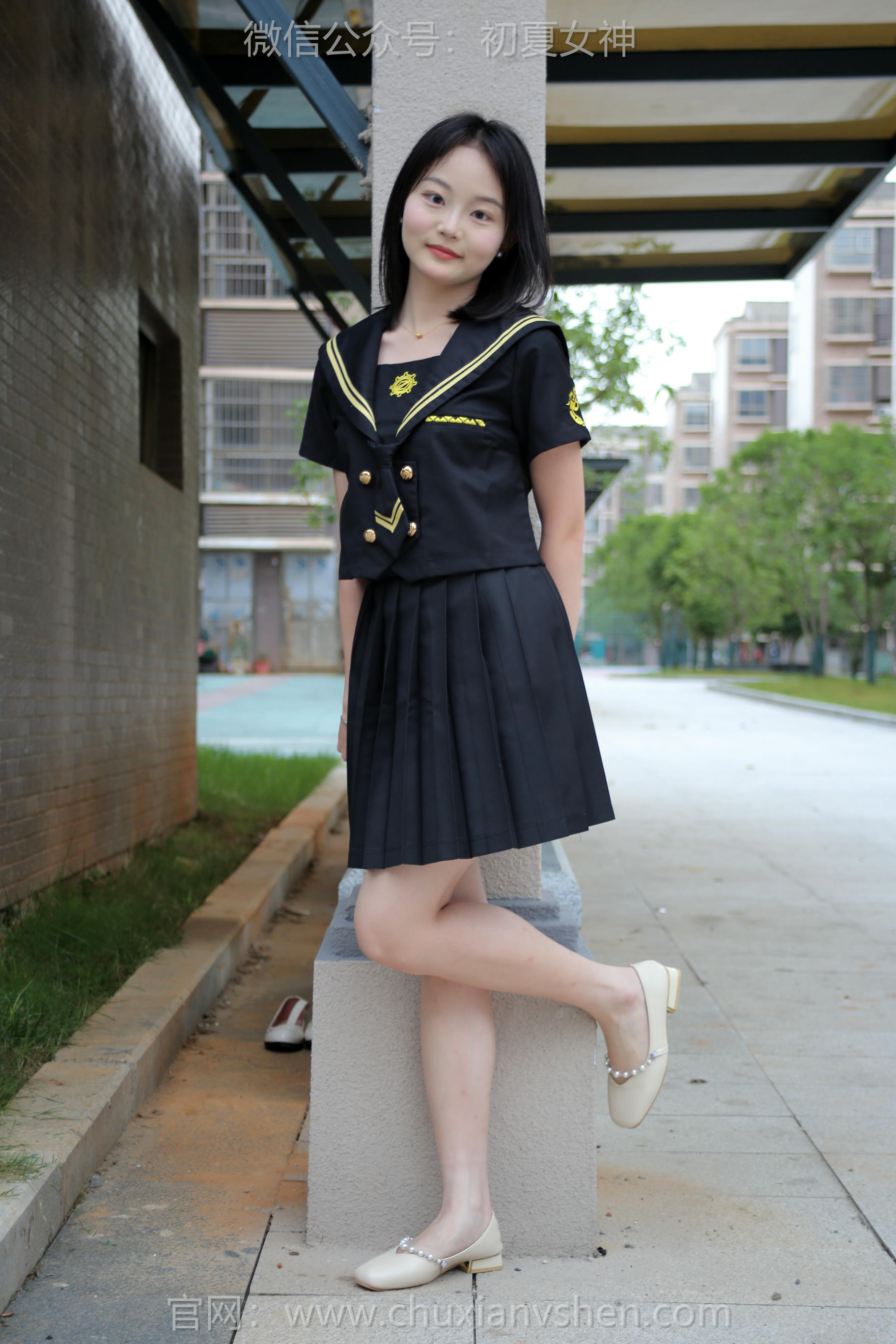 初夏女神 NO.207 双双 黑系水手服 [100P1V-3.45GB]_第3集