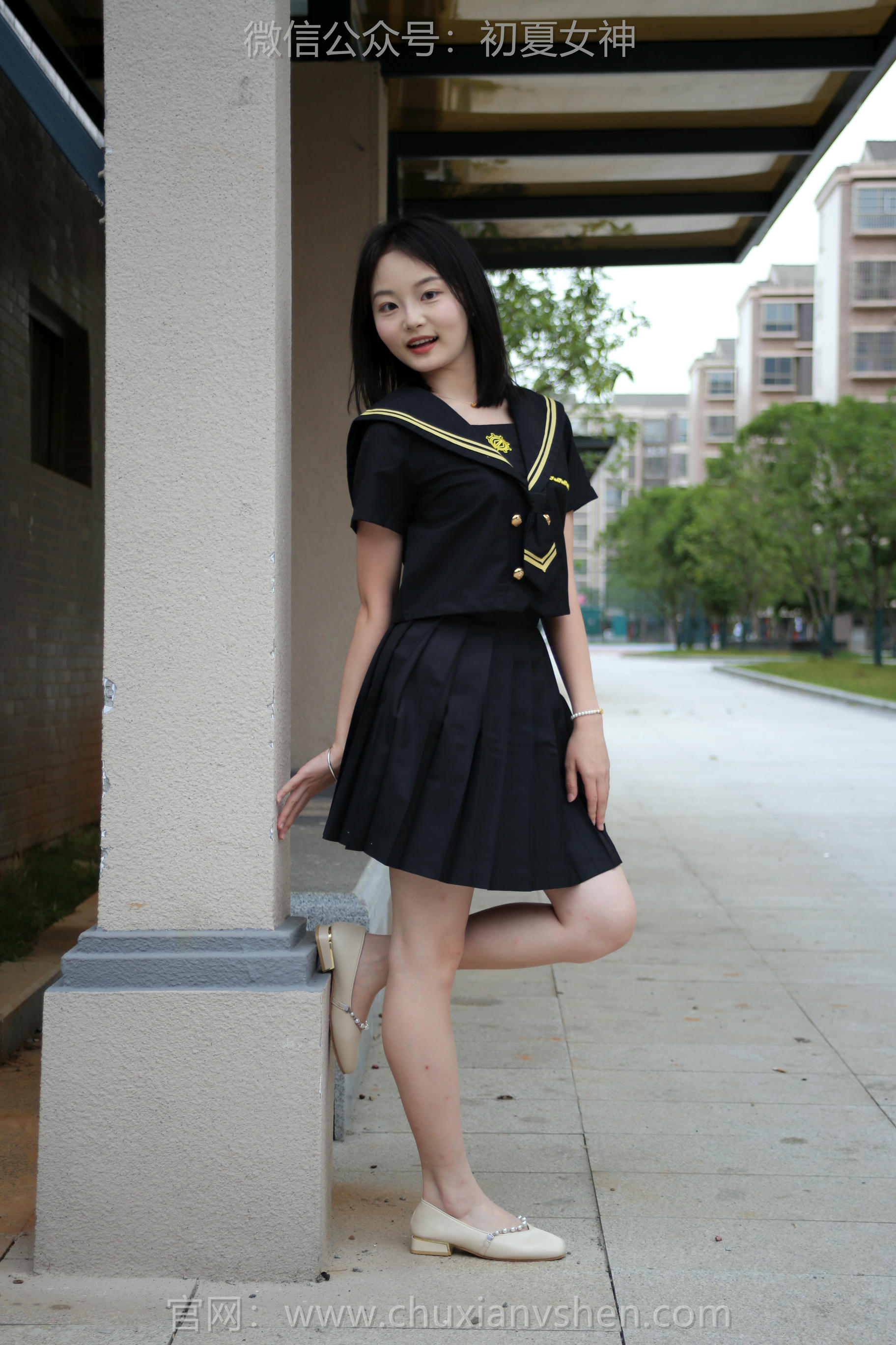 初夏女神 NO.207 双双 黑系水手服 [100P1V-3.45GB]_第3集