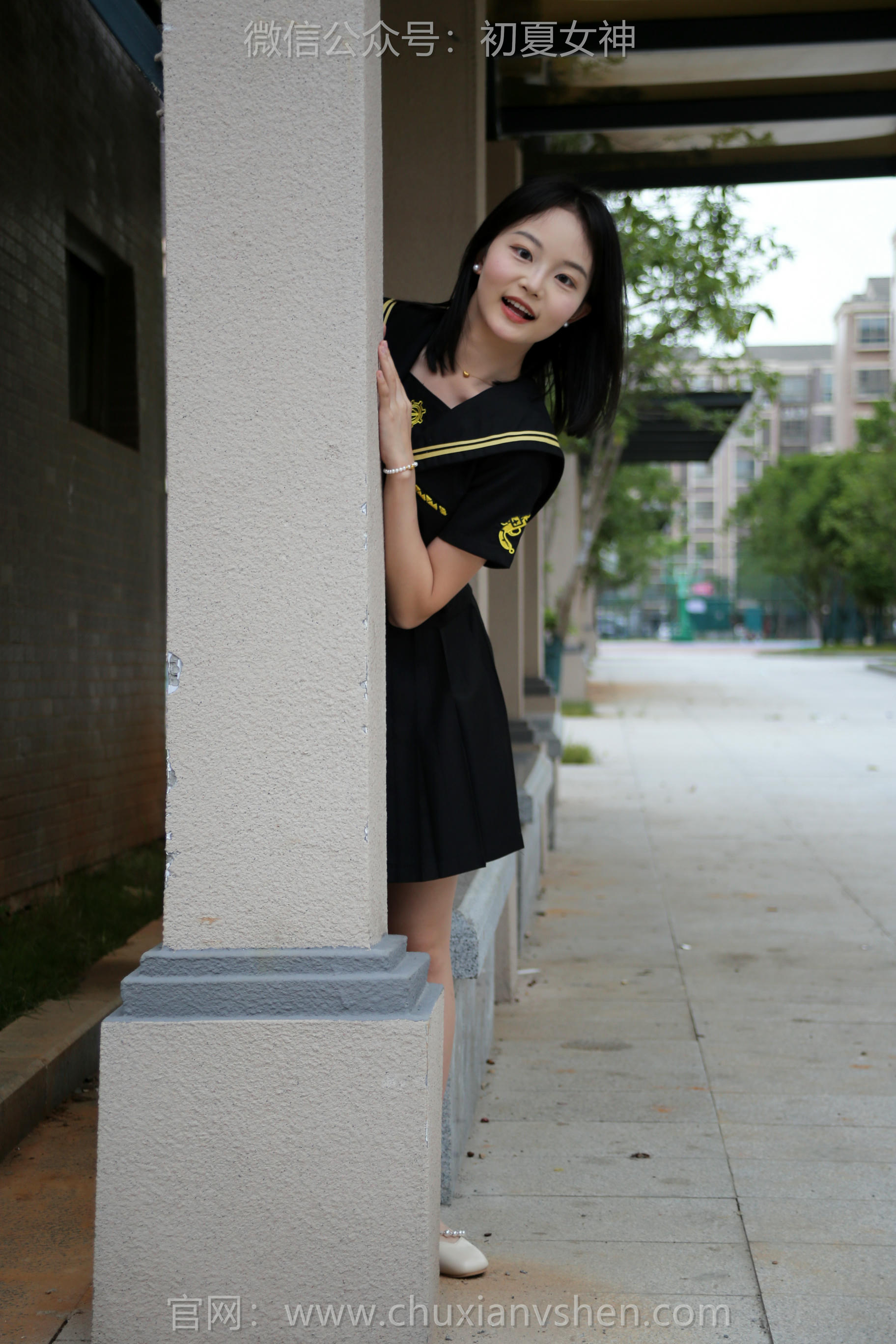 初夏女神 NO.207 双双 黑系水手服 [100P1V-3.45GB]_第4集