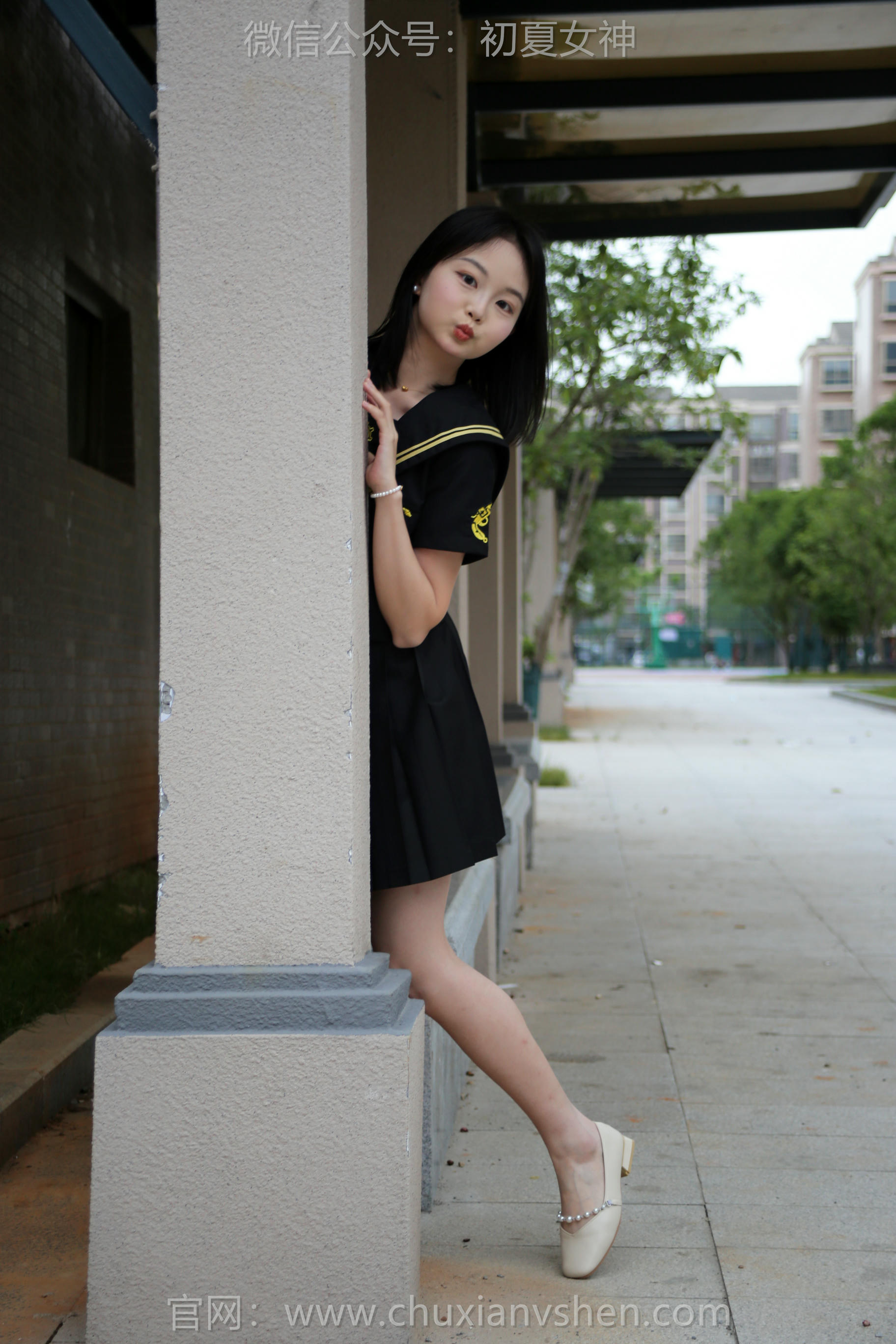 初夏女神 NO.207 双双 黑系水手服 [100P1V-3.45GB]_第4集