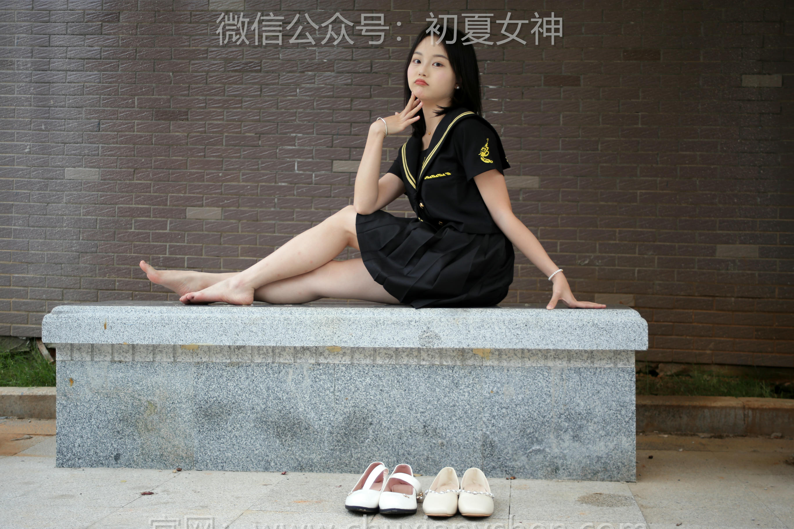 初夏女神 NO.207 双双 黑系水手服 [100P1V-3.45GB]_第5集