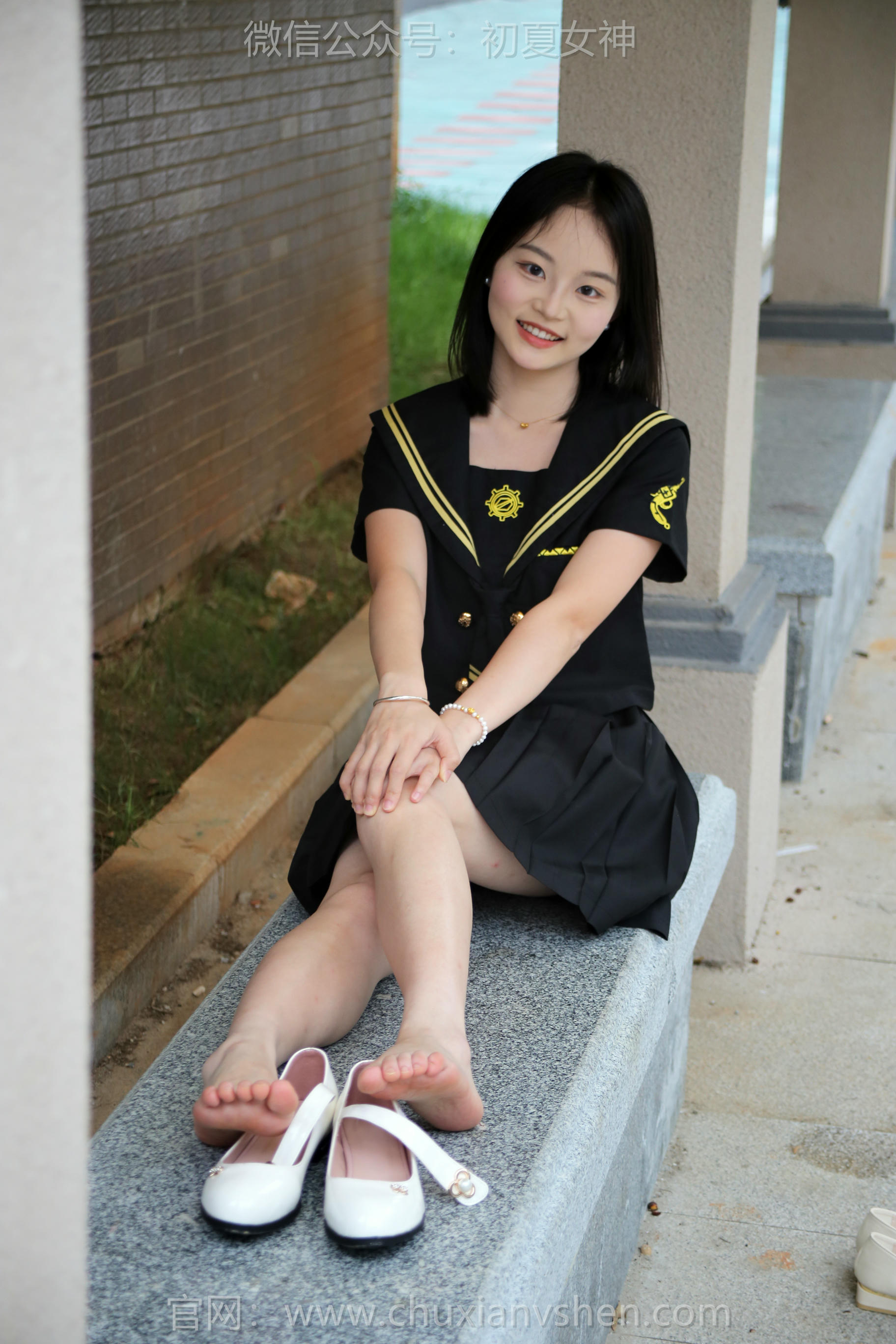 初夏女神 NO.207 双双 黑系水手服 [100P1V-3.45GB]_第5集