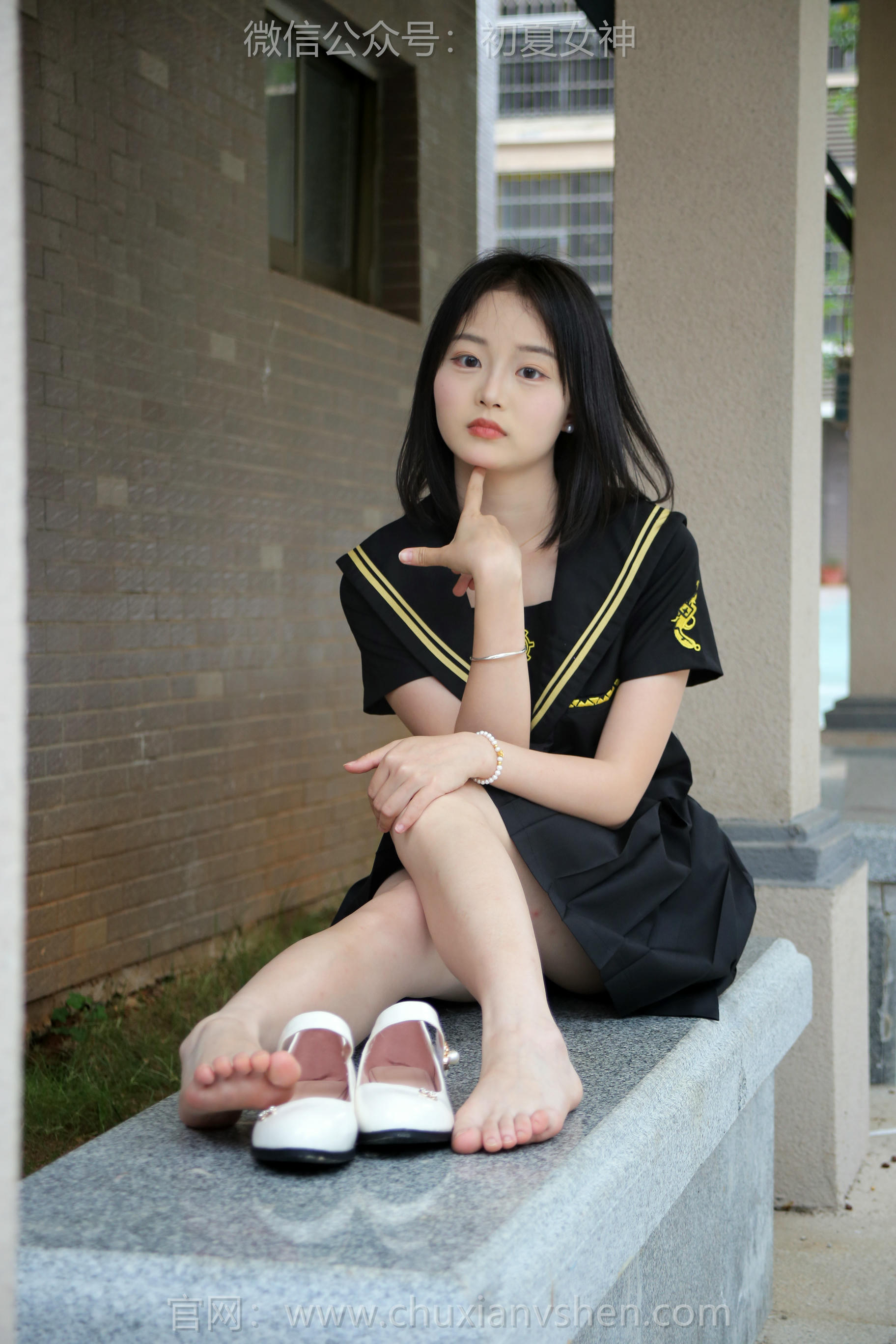 初夏女神 NO.207 双双 黑系水手服 [100P1V-3.45GB]_第5集