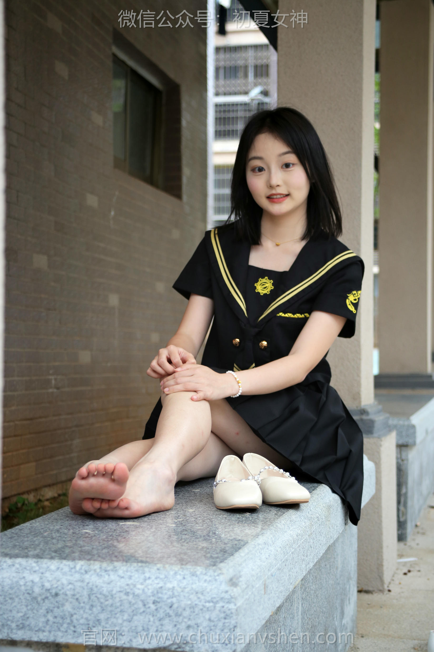 初夏女神 NO.207 双双 黑系水手服 [100P1V-3.45GB]_第5集