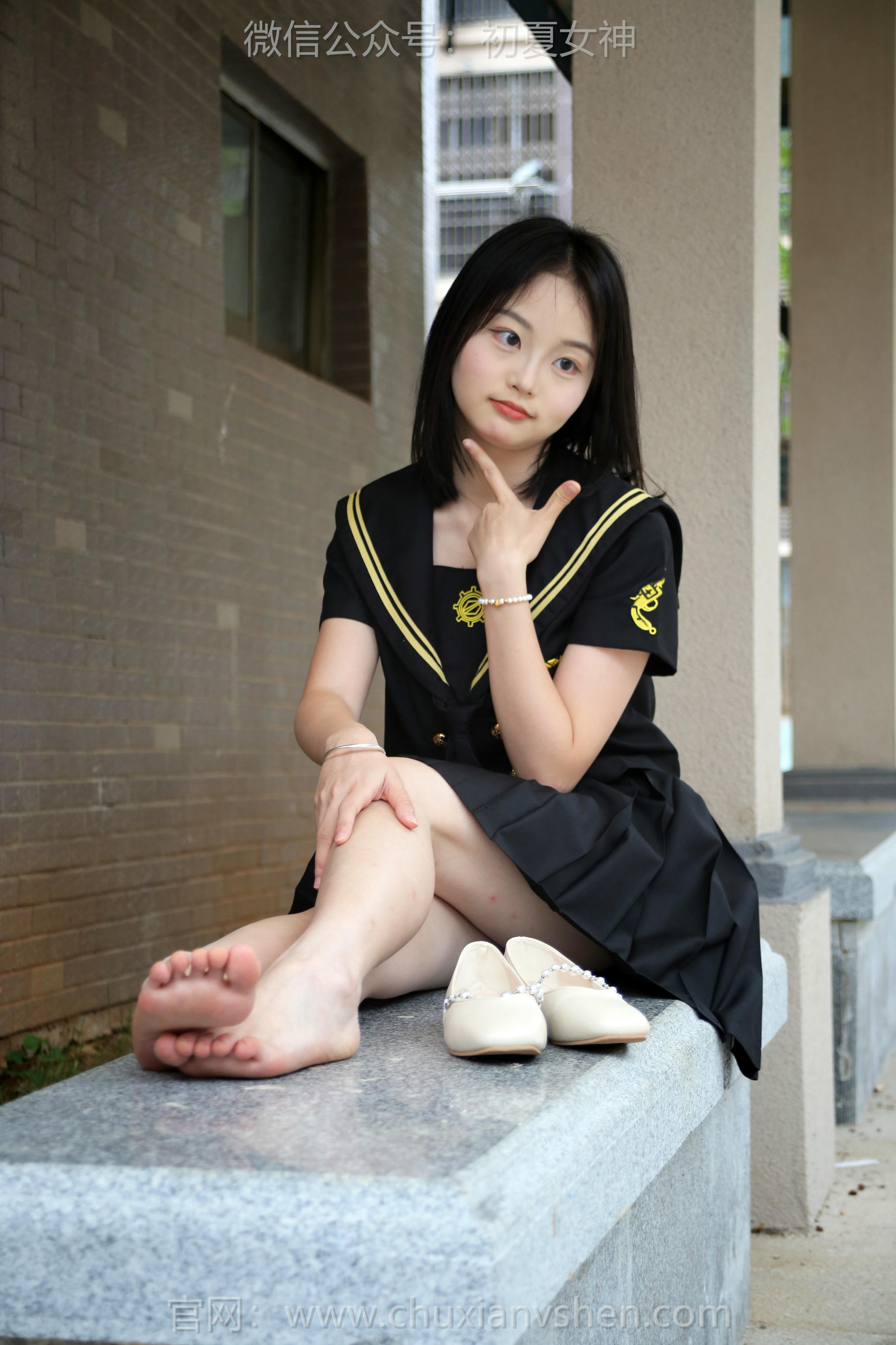 初夏女神 NO.207 双双 黑系水手服 [100P1V-3.45GB]_第5集