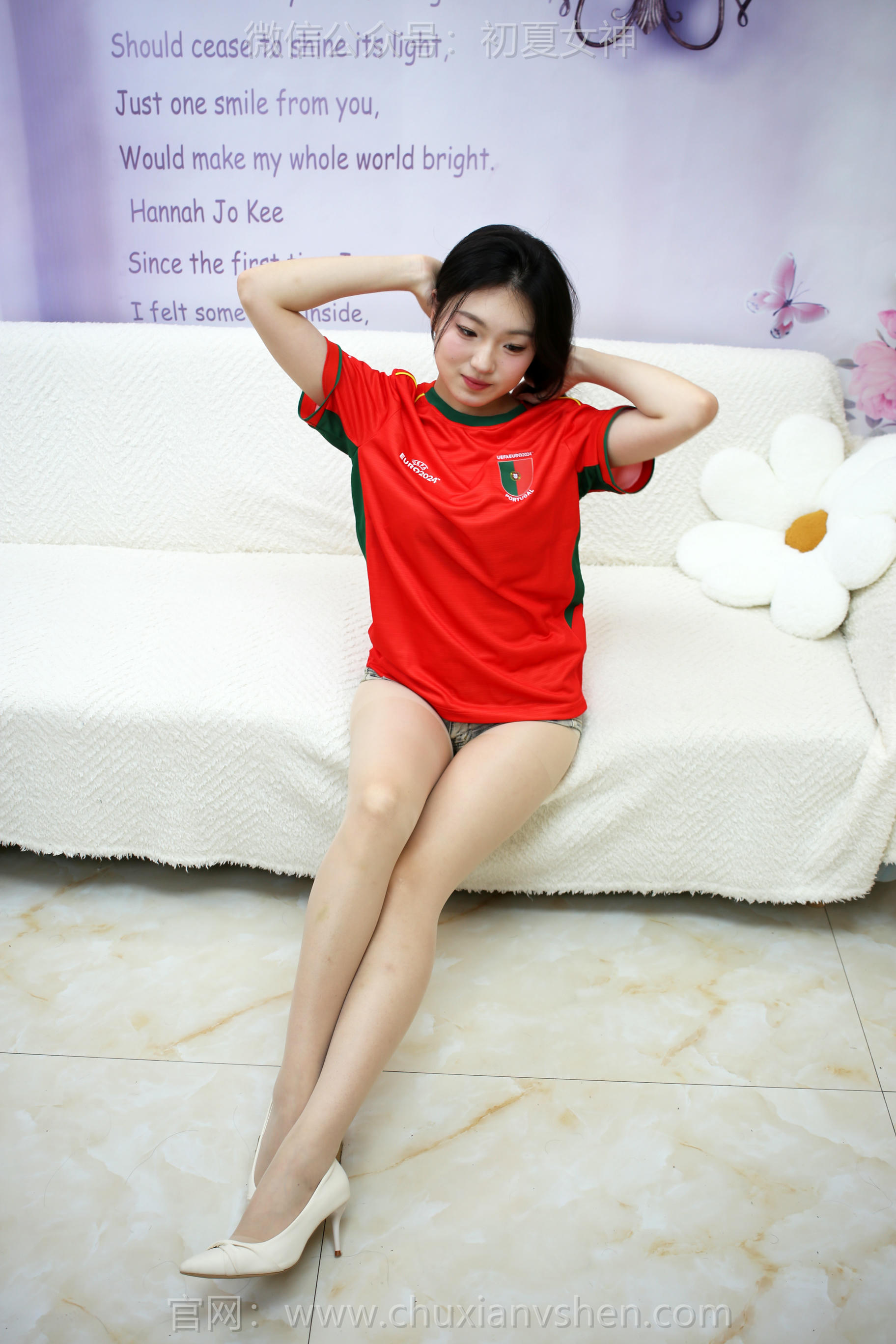 初夏女神 NO.211 环环 红色球服 [100P1V-3.58GB]_第3集