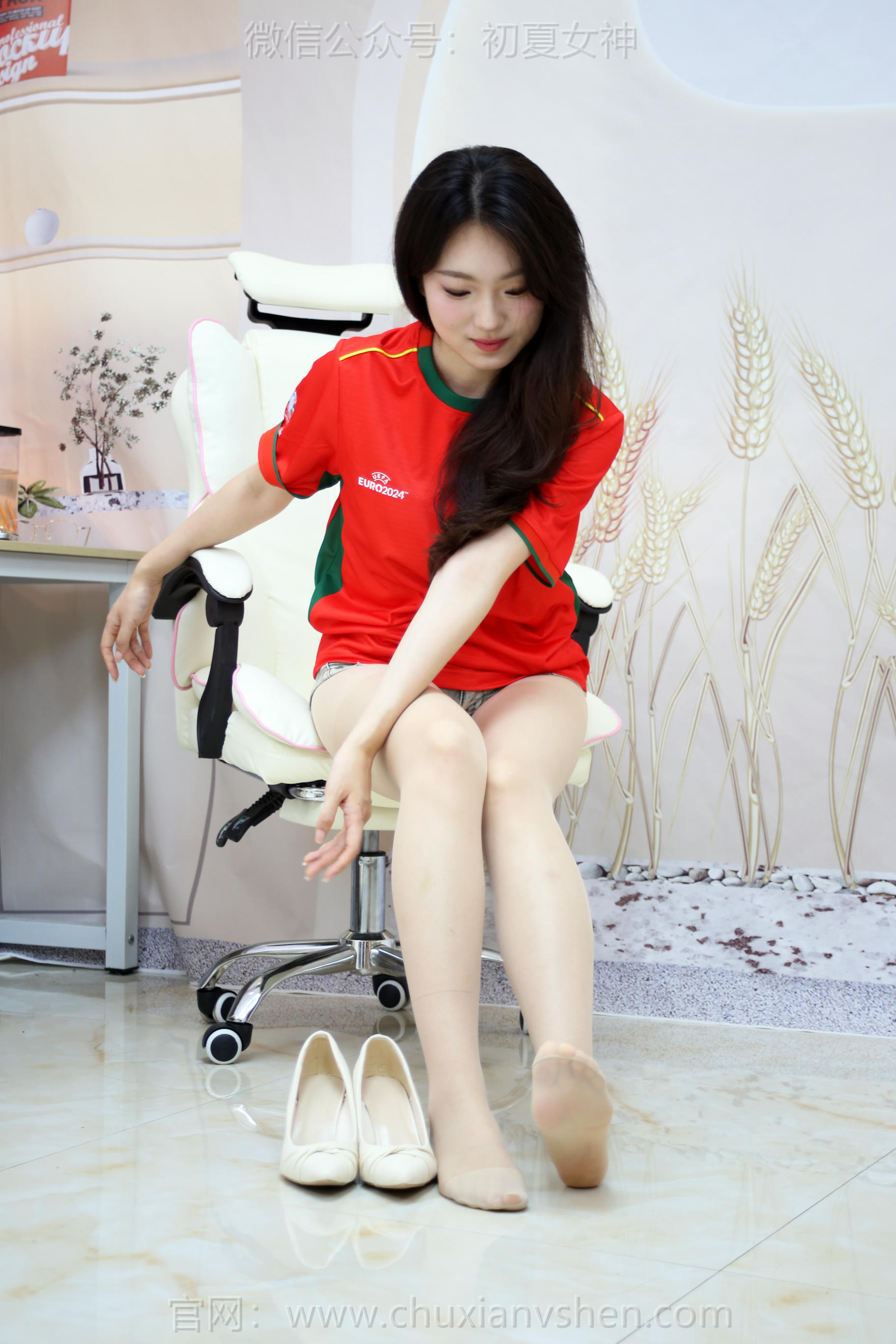 初夏女神 NO.211 环环 红色球服 [100P1V-3.58GB]_第5集