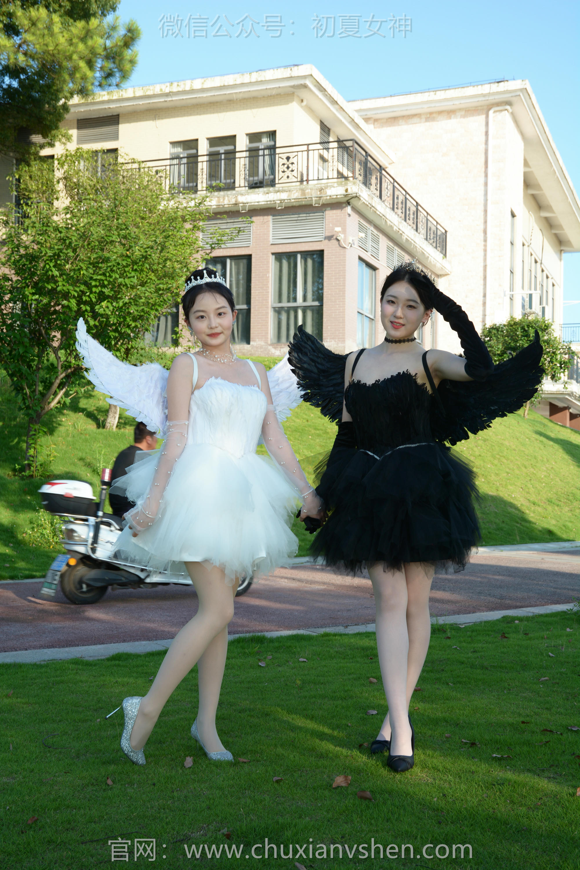 初夏女神 NO.213 双双、环环 黑白天使 [140P1V-6.10GB]_第1集