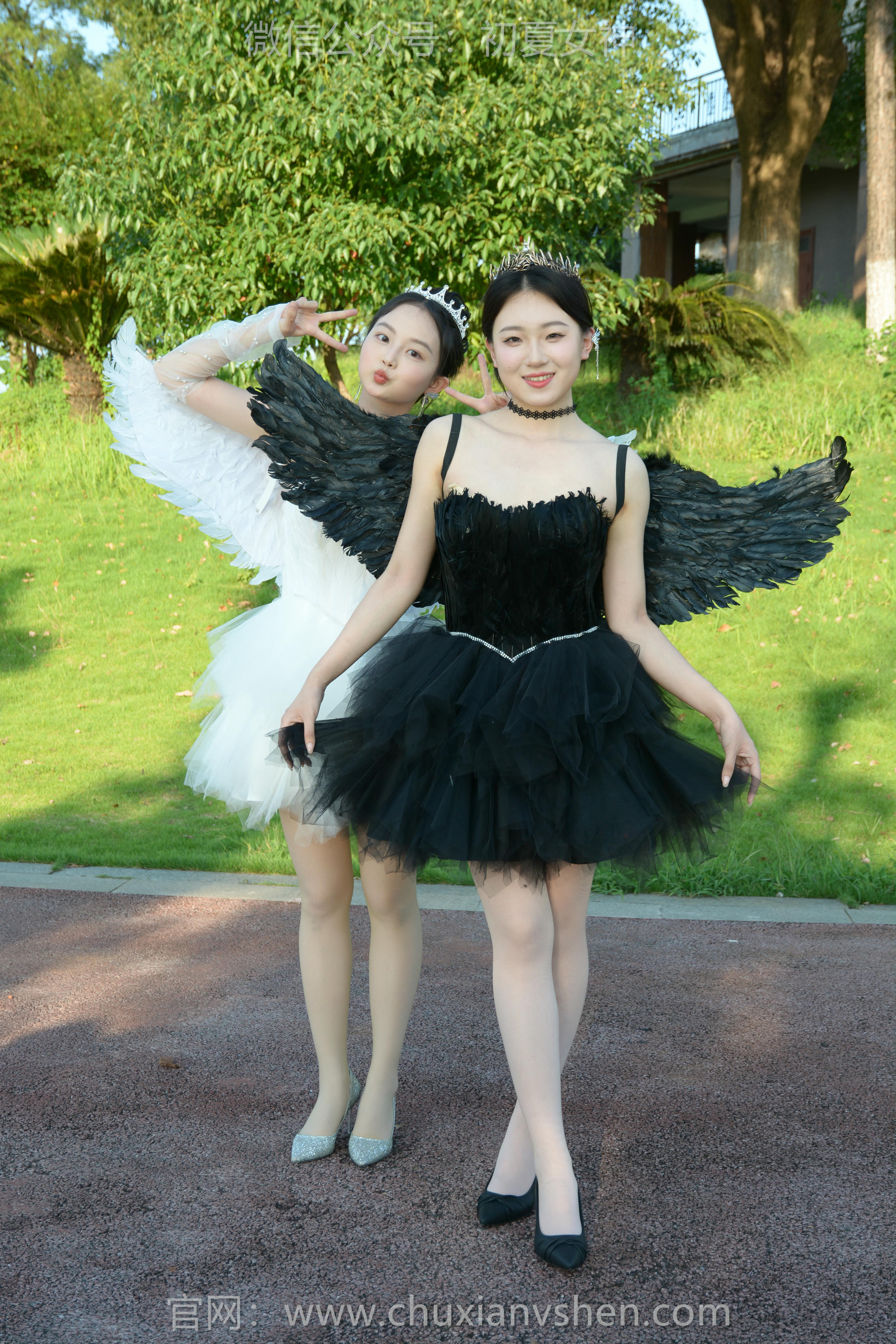 初夏女神 NO.213 双双、环环 黑白天使 [140P1V-6.10GB]_第1集