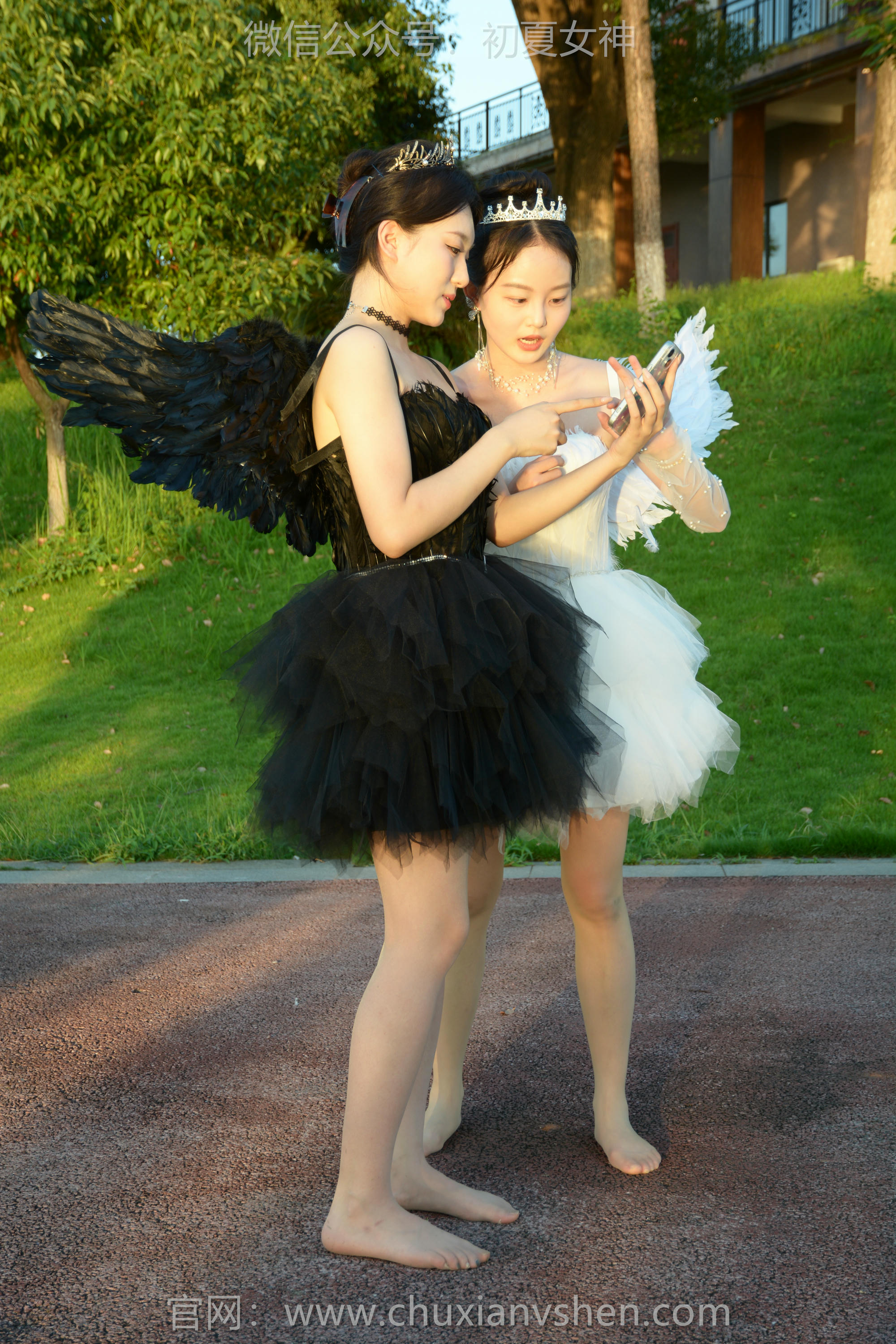 初夏女神 NO.213 双双、环环 黑白天使 [140P1V-6.10GB]_第7集