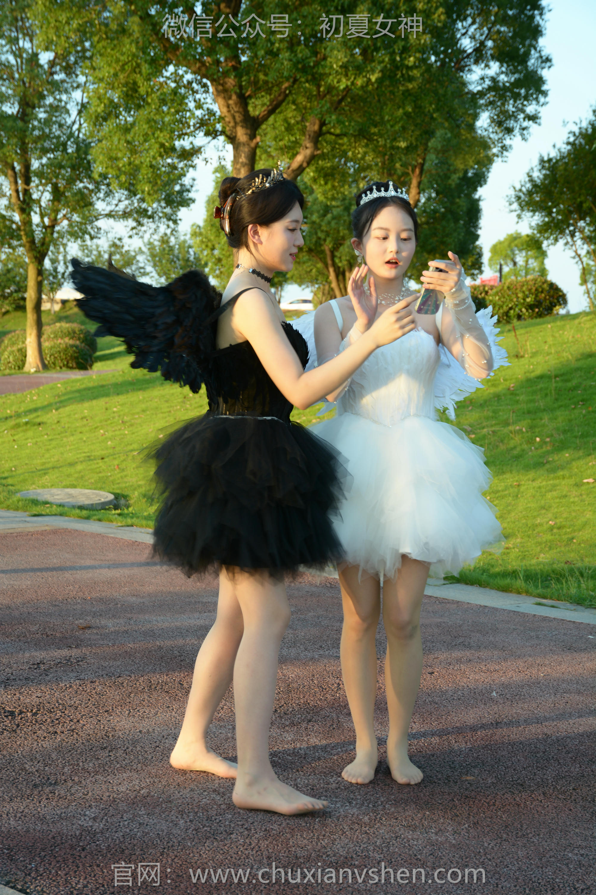 初夏女神 NO.213 双双、环环 黑白天使 [140P1V-6.10GB]_第7集