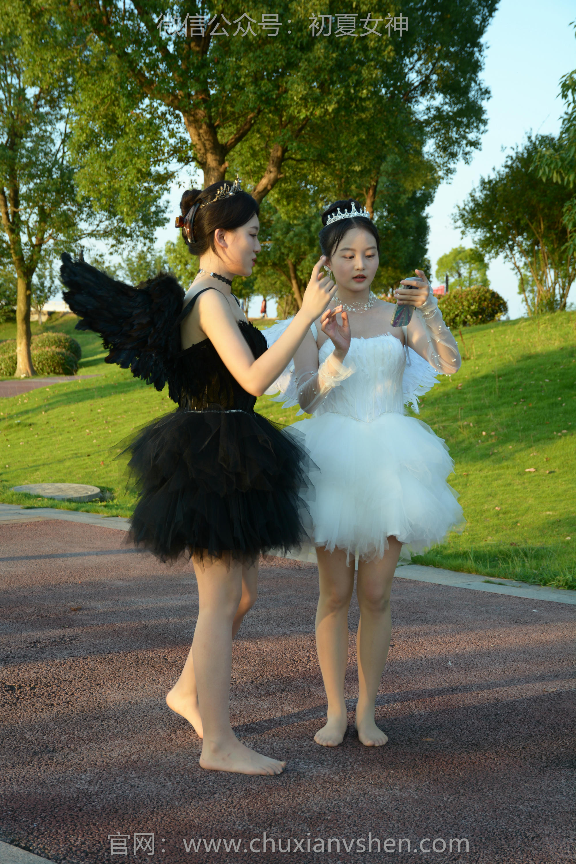 初夏女神 NO.213 双双、环环 黑白天使 [140P1V-6.10GB]_第7集