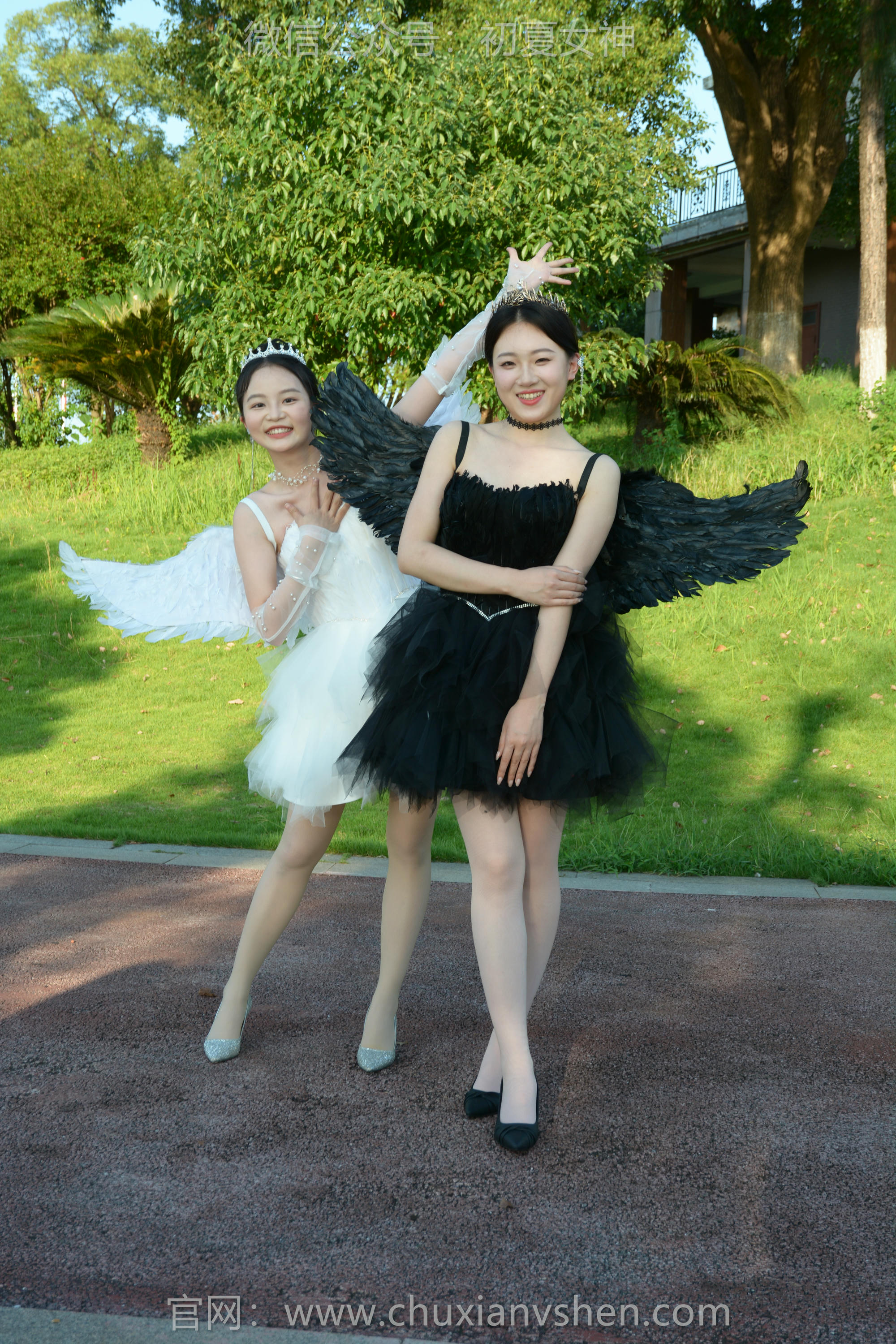 初夏女神 NO.213 双双、环环 黑白天使 [140P1V-6.10GB]_第1集