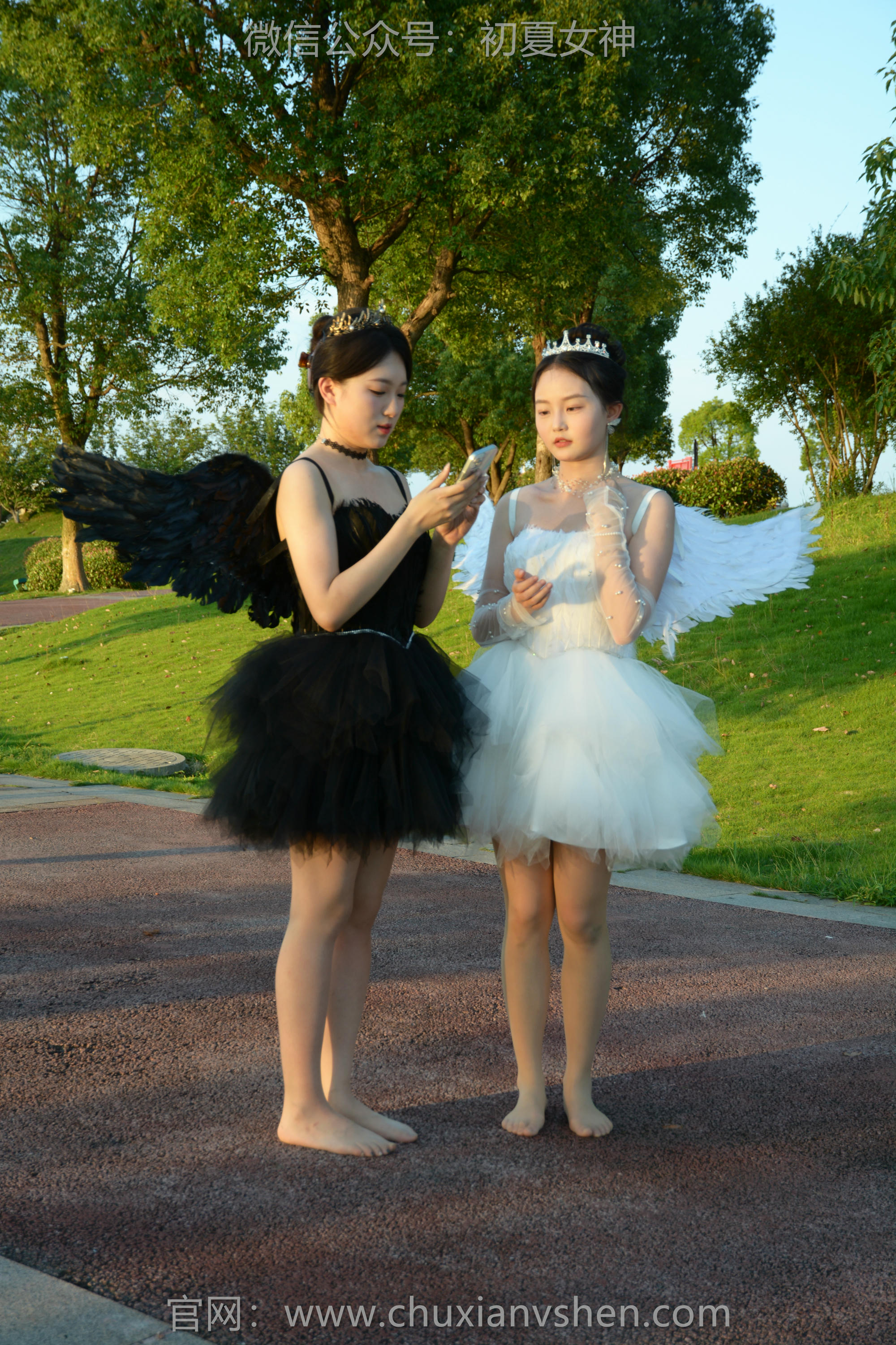 初夏女神 NO.213 双双、环环 黑白天使 [140P1V-6.10GB]_第7集