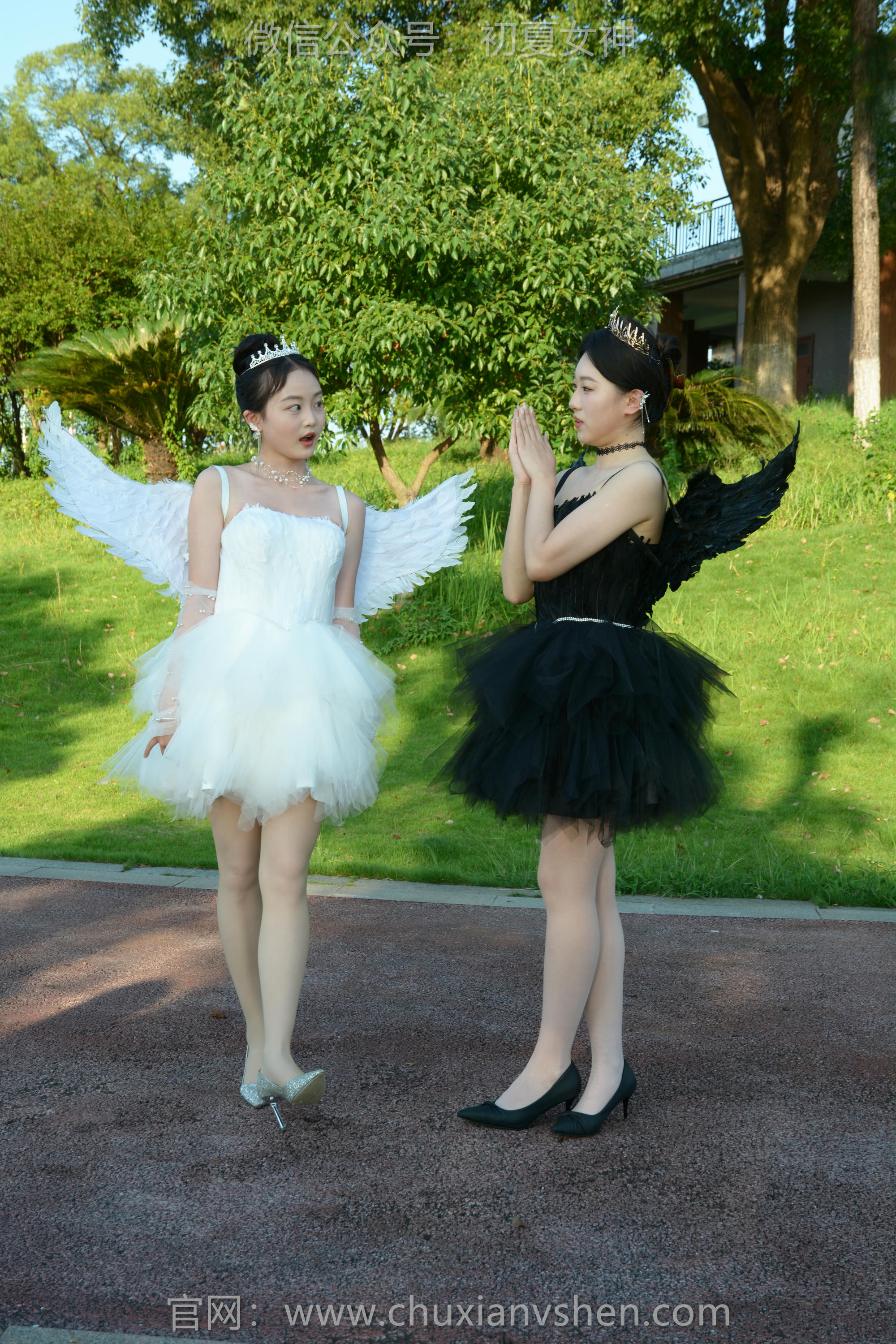 初夏女神 NO.213 双双、环环 黑白天使 [140P1V-6.10GB]_第1集