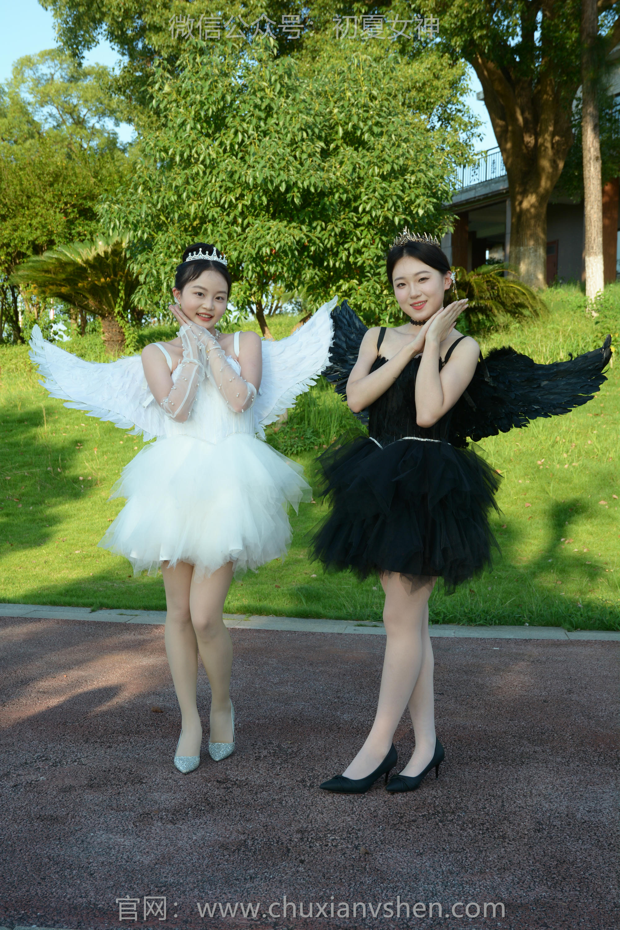 初夏女神 NO.213 双双、环环 黑白天使 [140P1V-6.10GB]_第1集