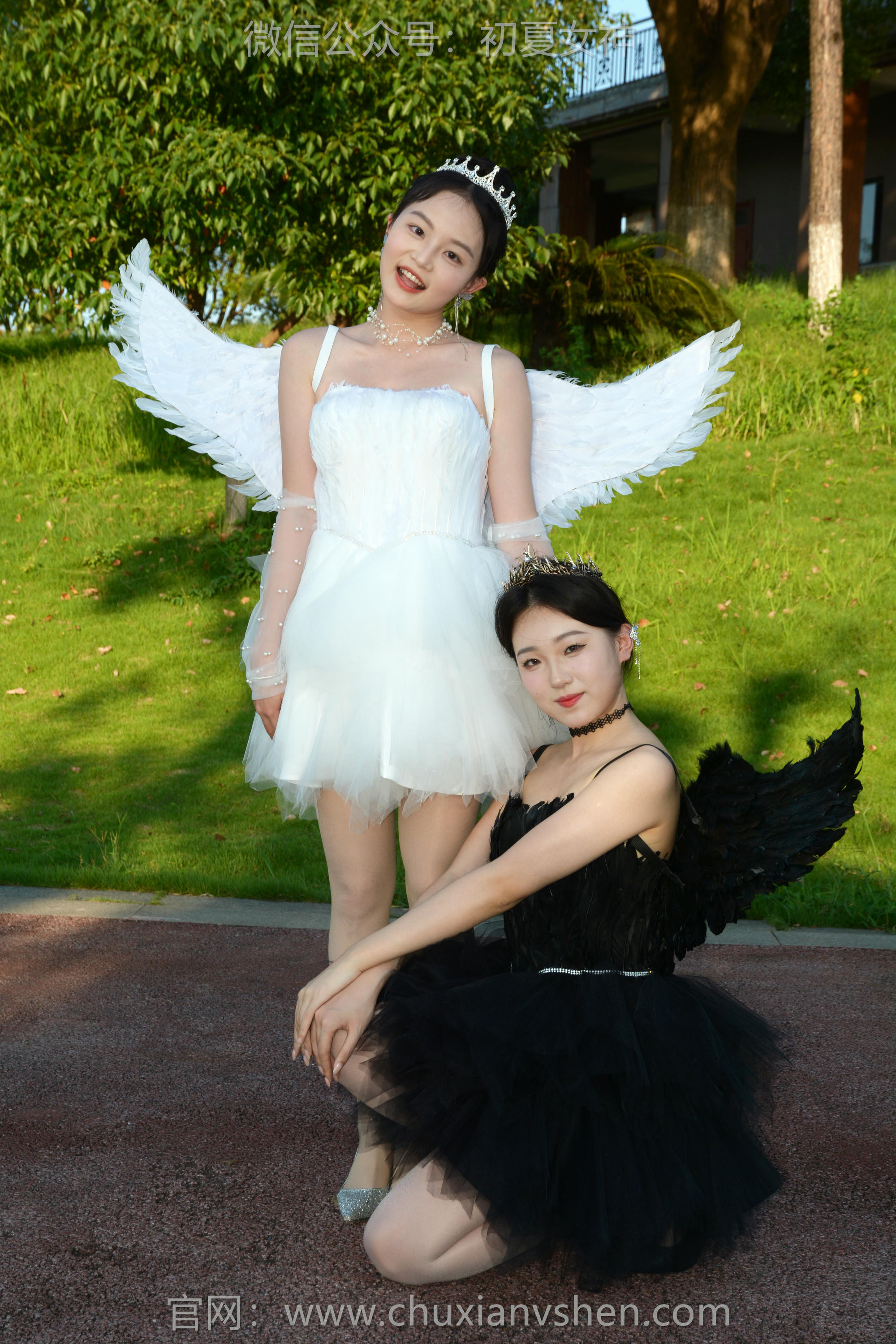 初夏女神 NO.213 双双、环环 黑白天使 [140P1V-6.10GB]_第1集