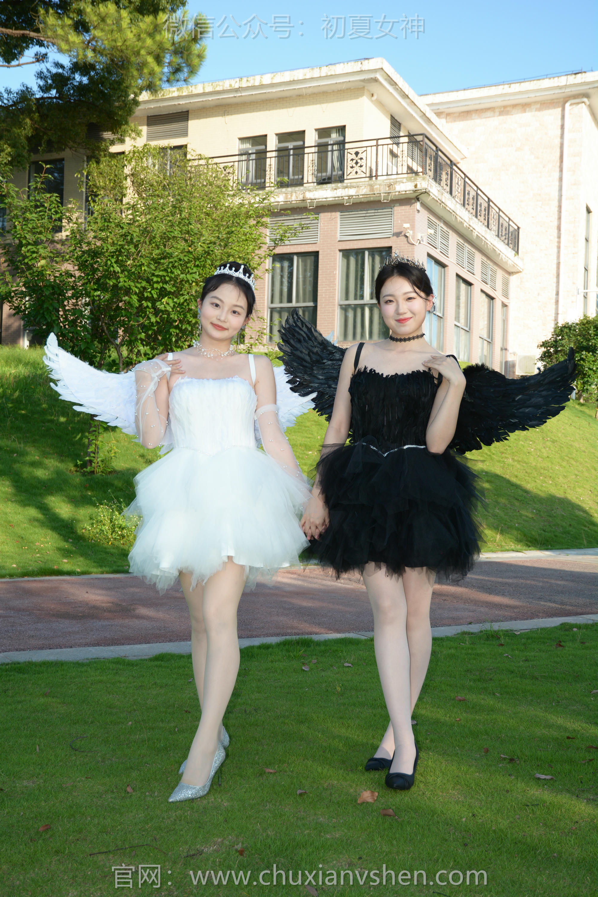 初夏女神 NO.213 双双、环环 黑白天使 [140P1V-6.10GB]_第1集