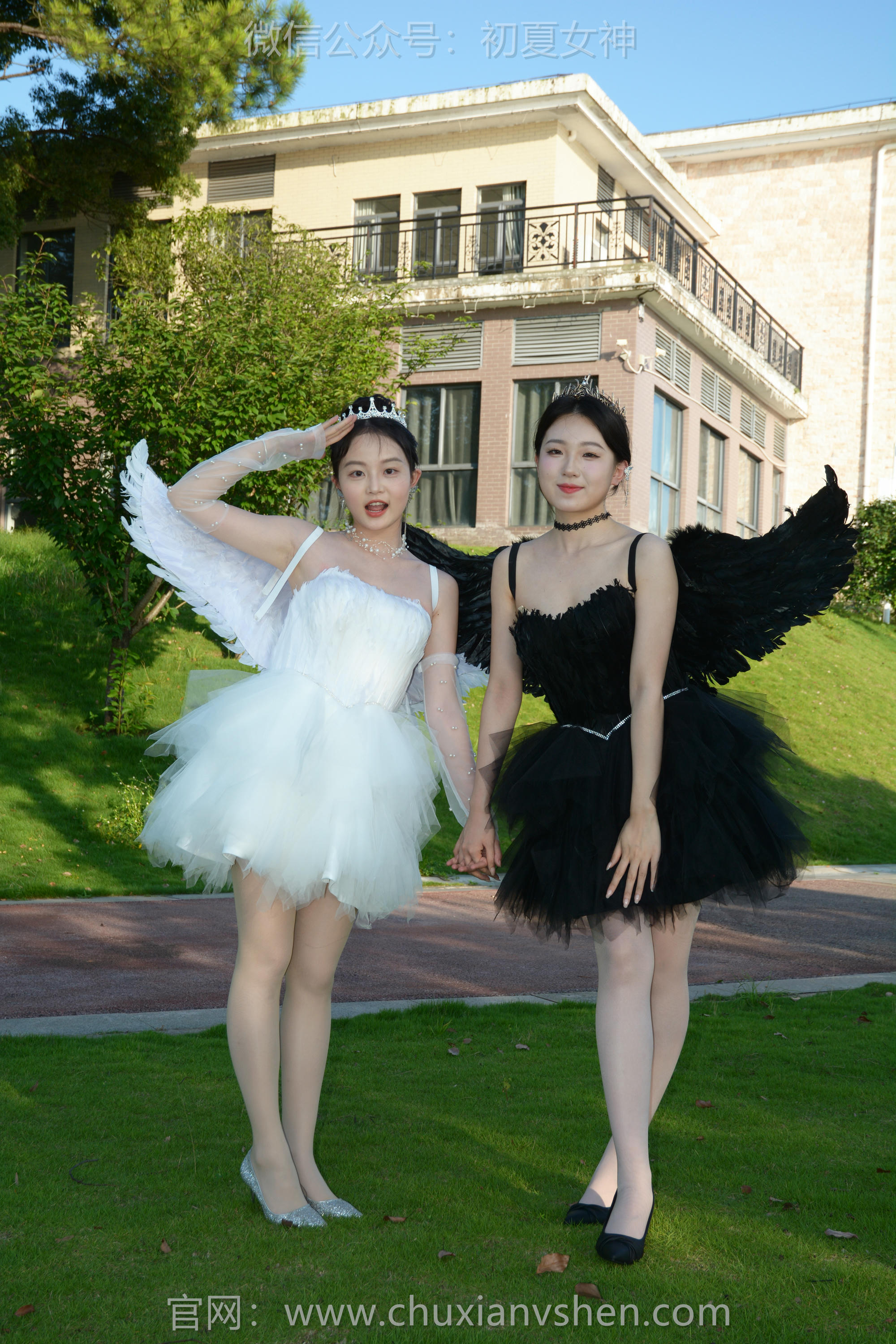 初夏女神 NO.213 双双、环环 黑白天使 [140P1V-6.10GB]_第1集