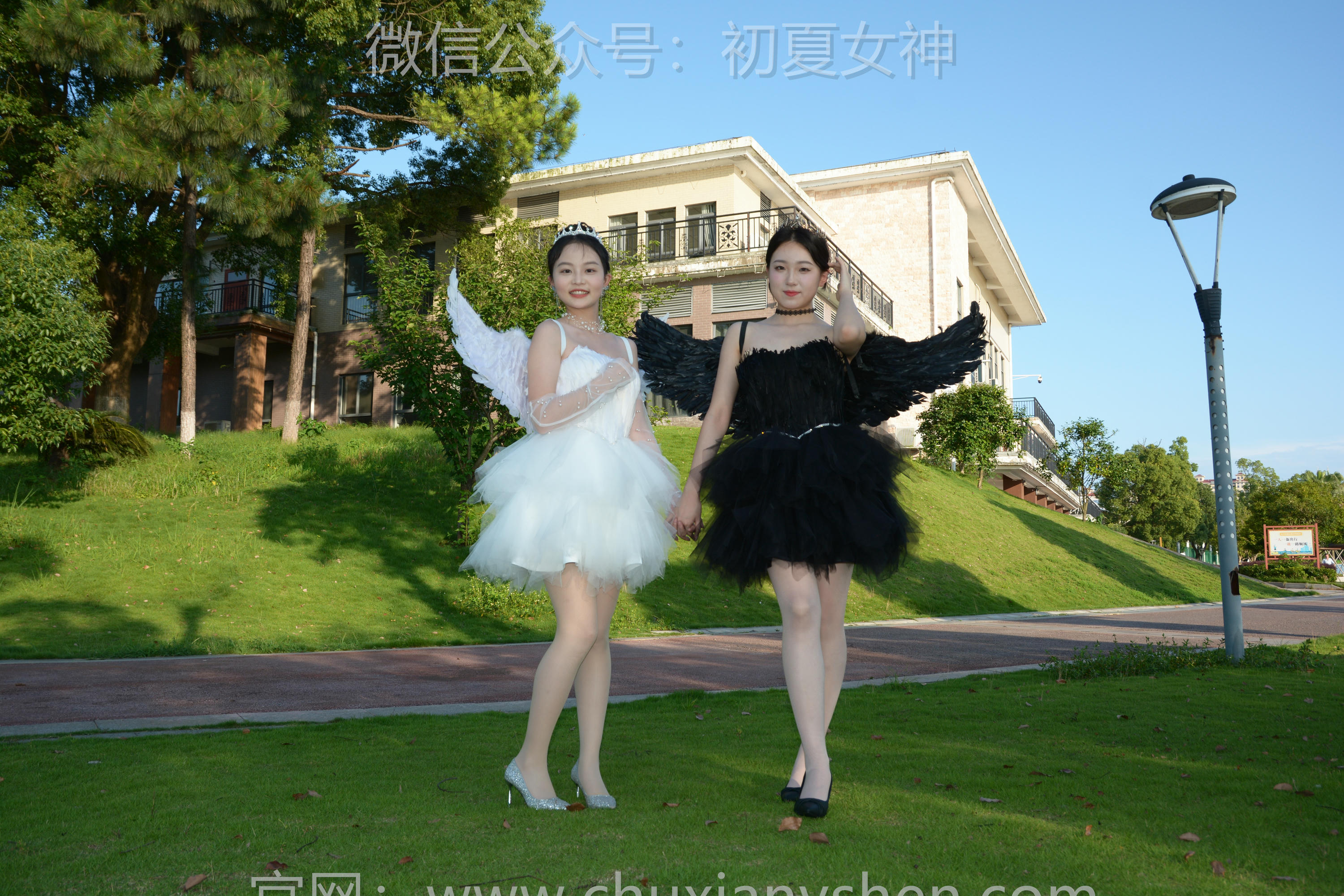 初夏女神 NO.213 双双、环环 黑白天使 [140P1V-6.10GB]_第1集