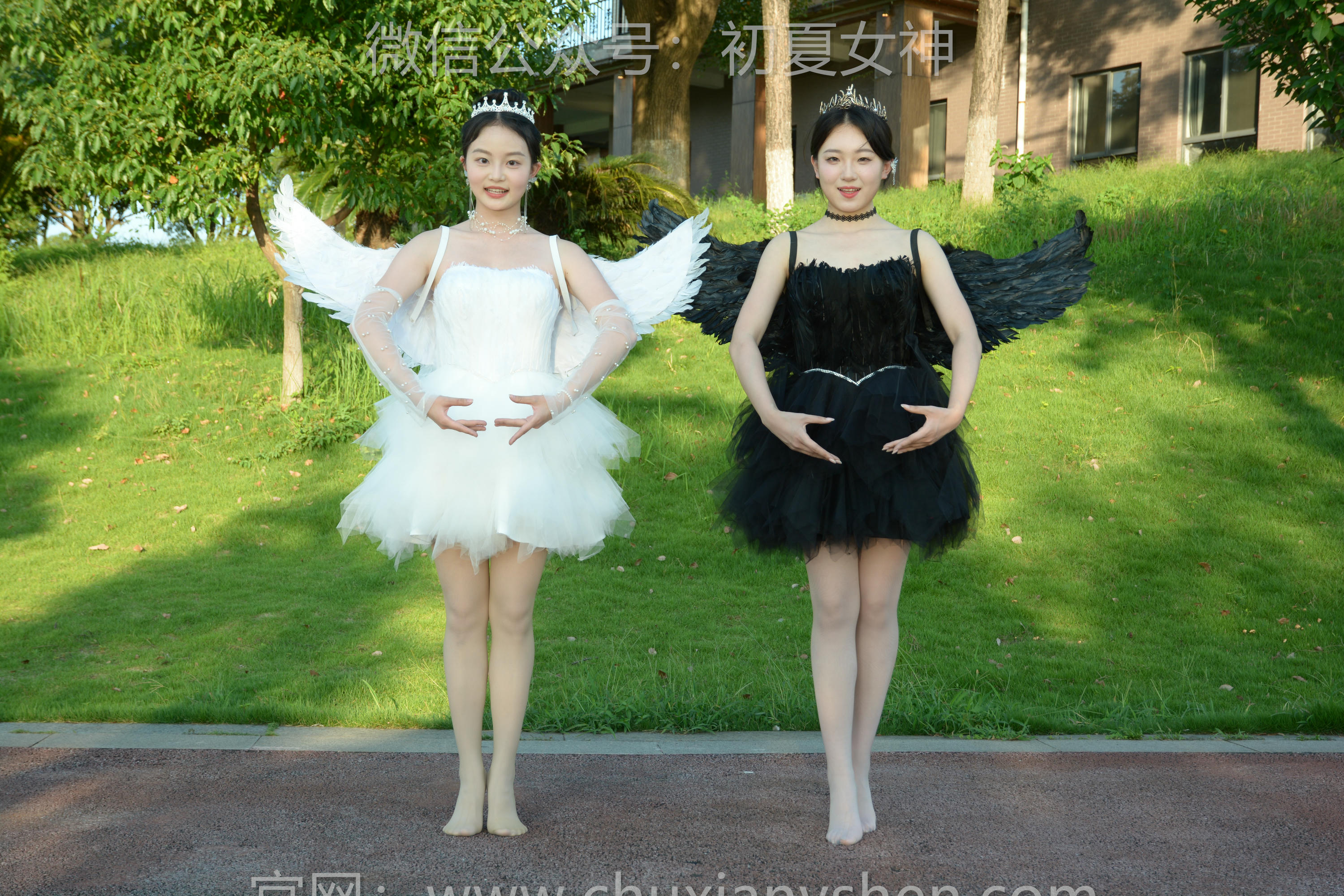 初夏女神 NO.213 双双、环环 黑白天使 [140P1V-6.10GB]_第3集