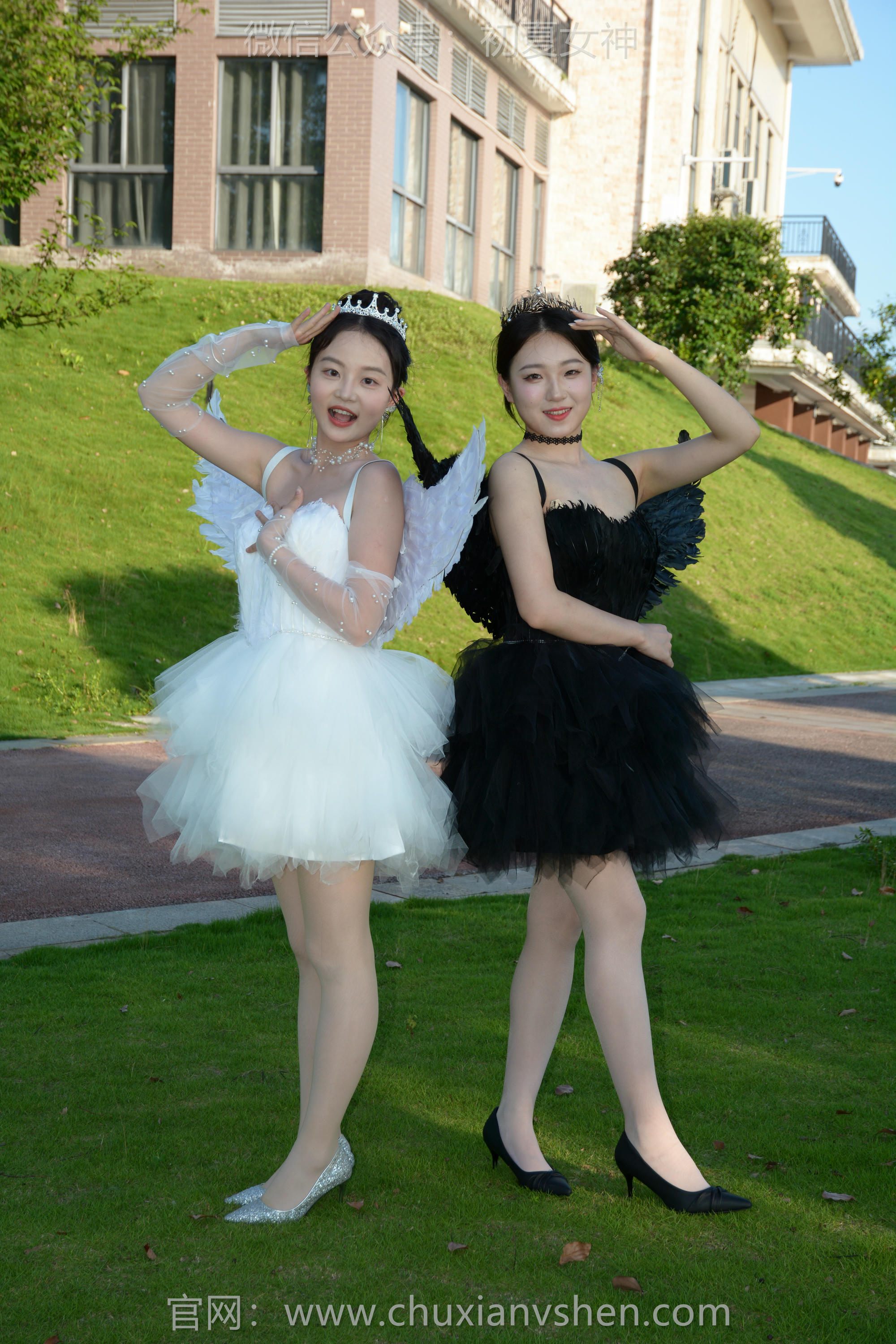 初夏女神 NO.213 双双、环环 黑白天使 [140P1V-6.10GB]_第1集