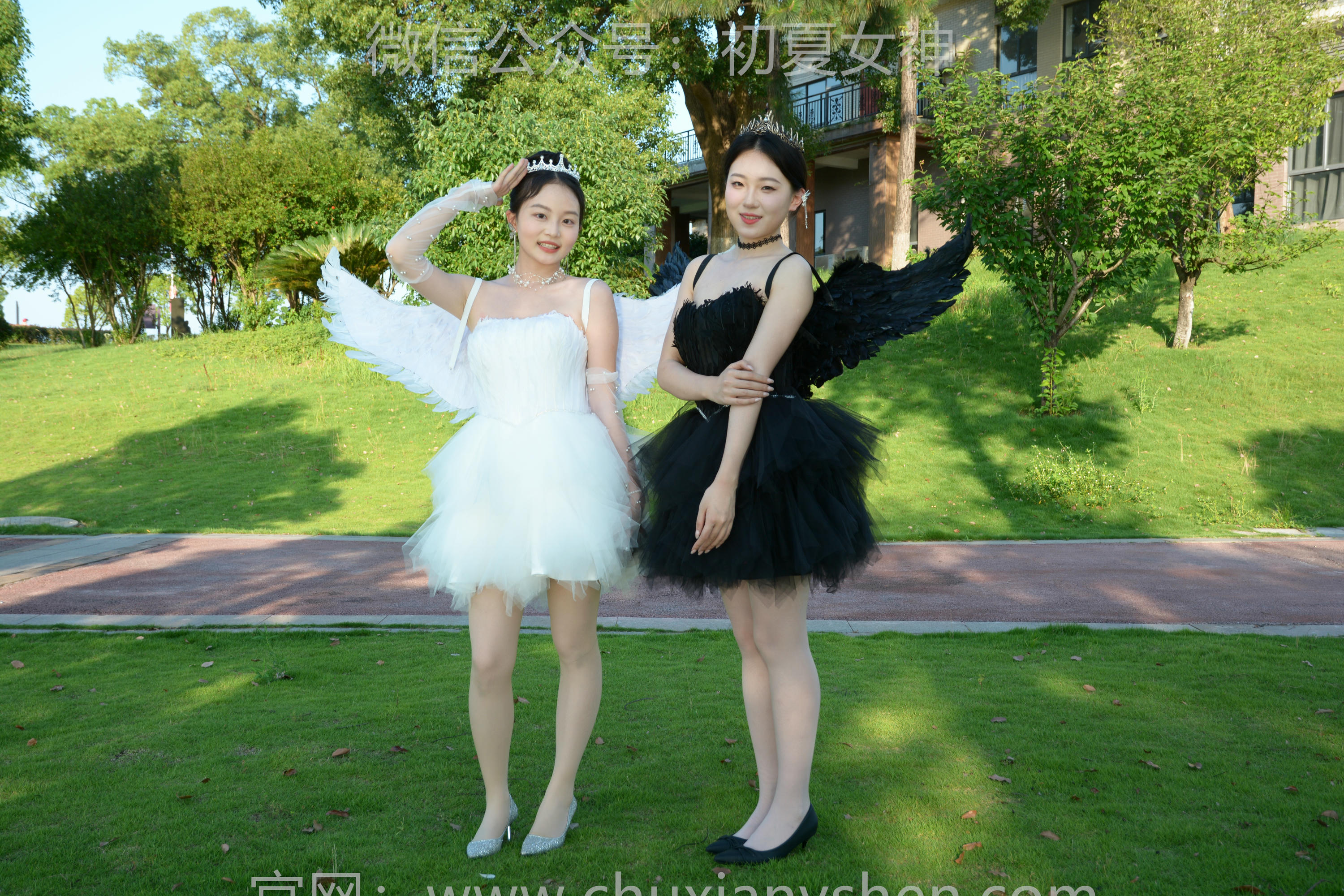 初夏女神 NO.213 双双、环环 黑白天使 [140P1V-6.10GB]_第1集