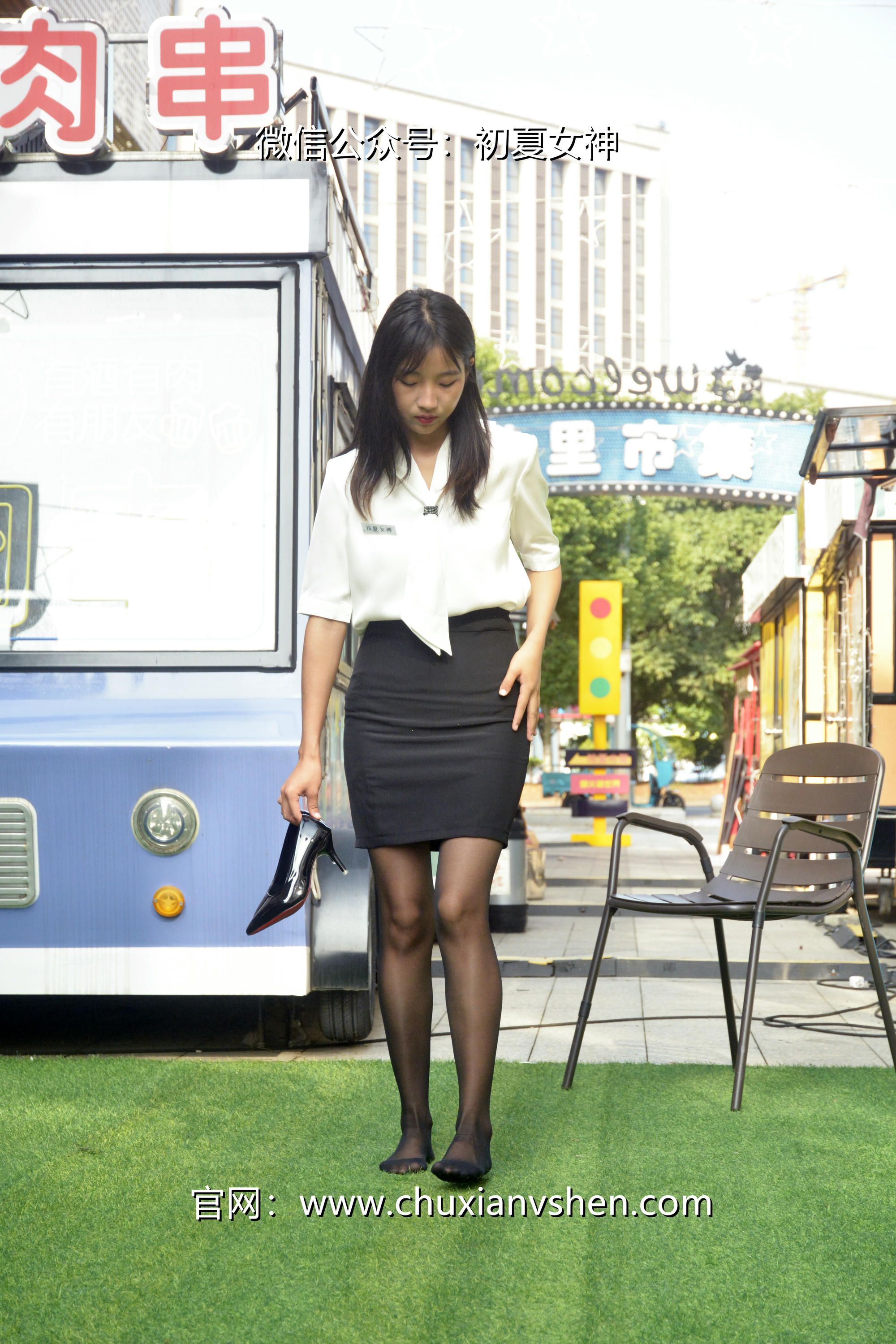 初夏女神 NO.021 点点 黑白正装[140P+1V／5.48GB]_第6集