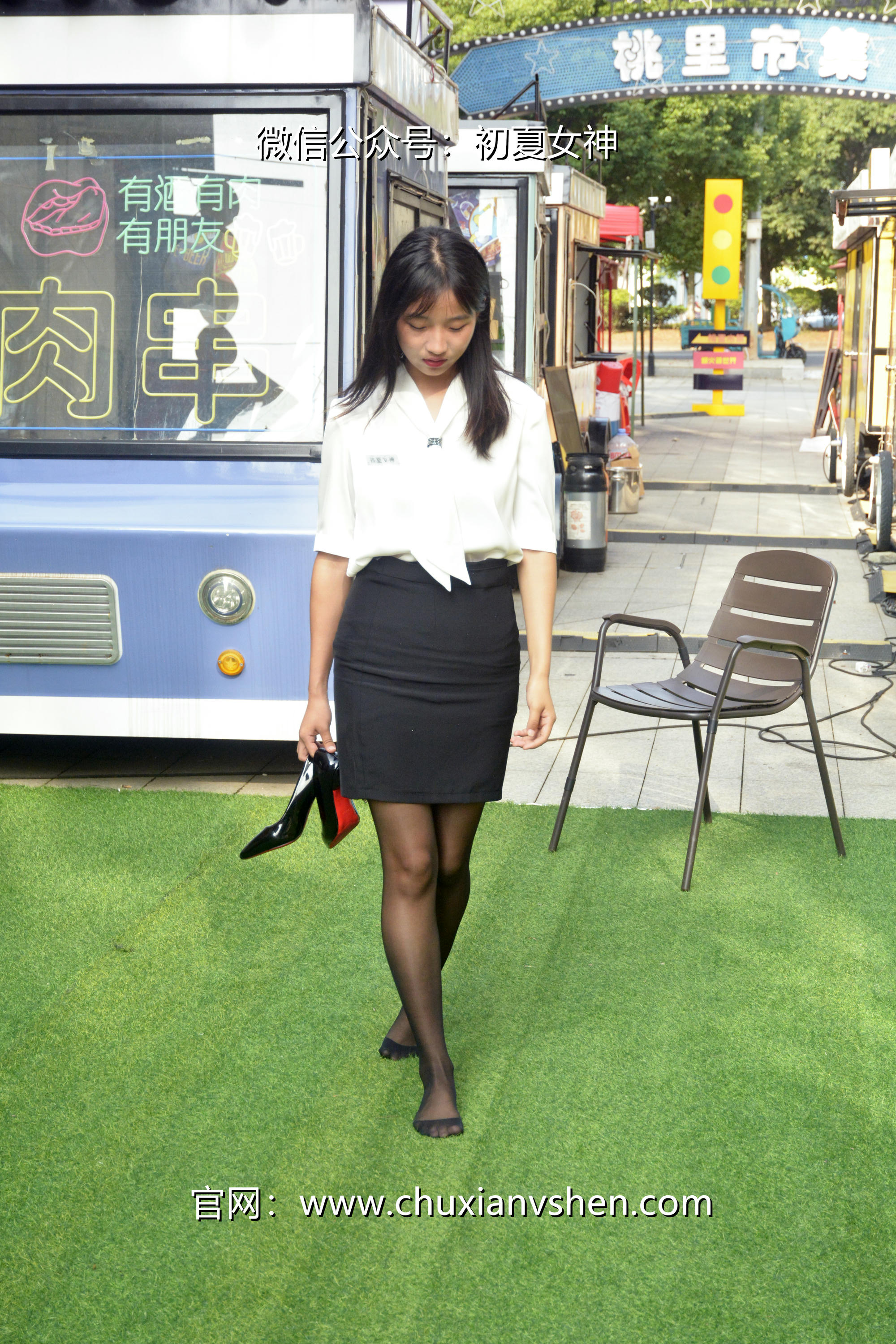 初夏女神 NO.021 点点 黑白正装[140P+1V／5.48GB]_第6集