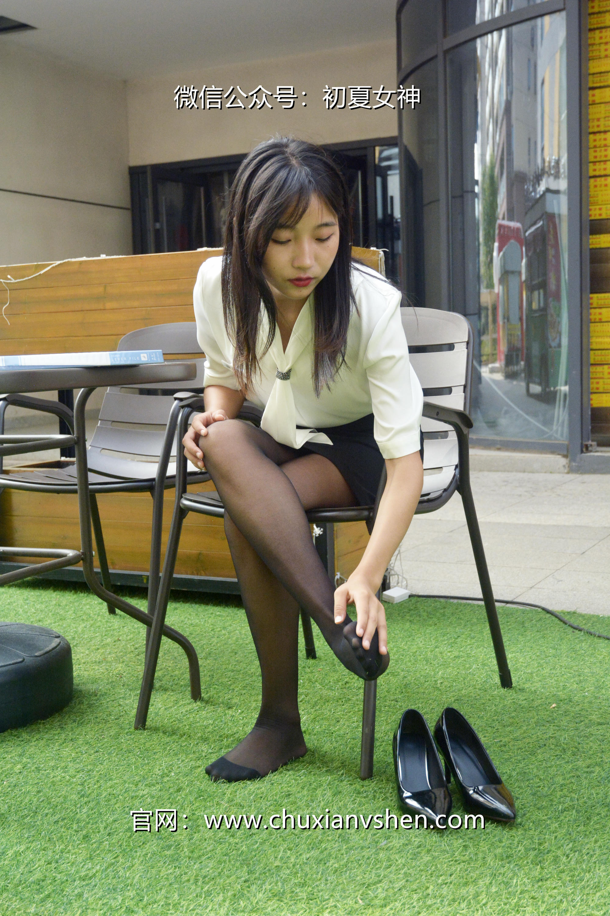 初夏女神 NO.021 点点 黑白正装[140P+1V／5.48GB]_第6集