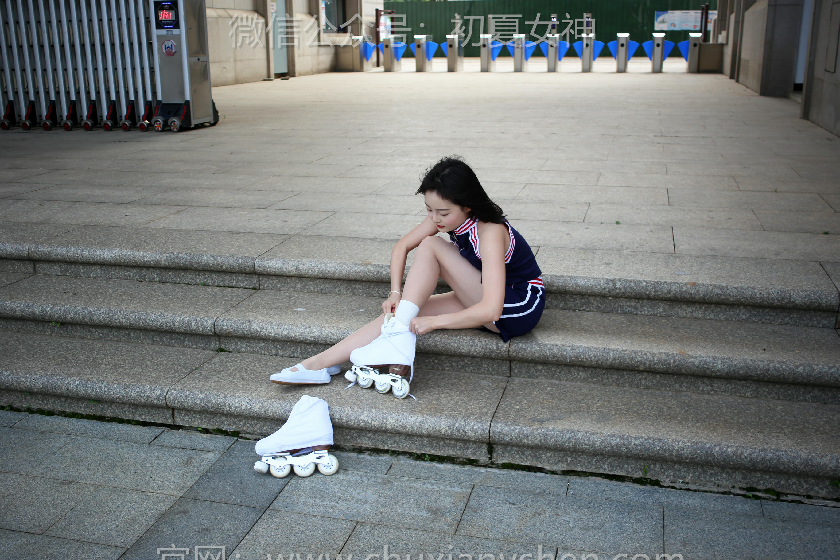 初夏女神 NO.228 双双 溜冰女孩 [140P1V 4.88GB]_第1集