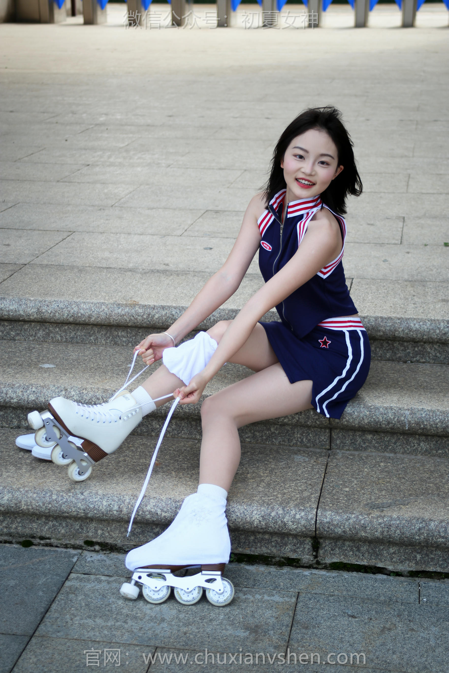 初夏女神 NO.228 双双 溜冰女孩 [140P1V 4.88GB]_第1集