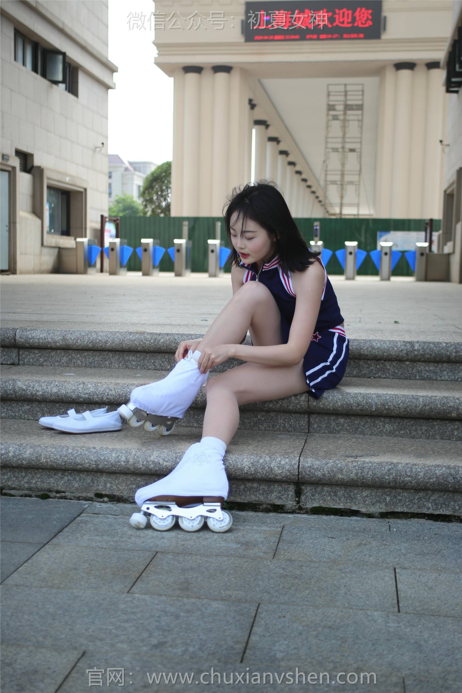 初夏女神 NO.228 双双 溜冰女孩 [140P1V 4.88GB]_第1集